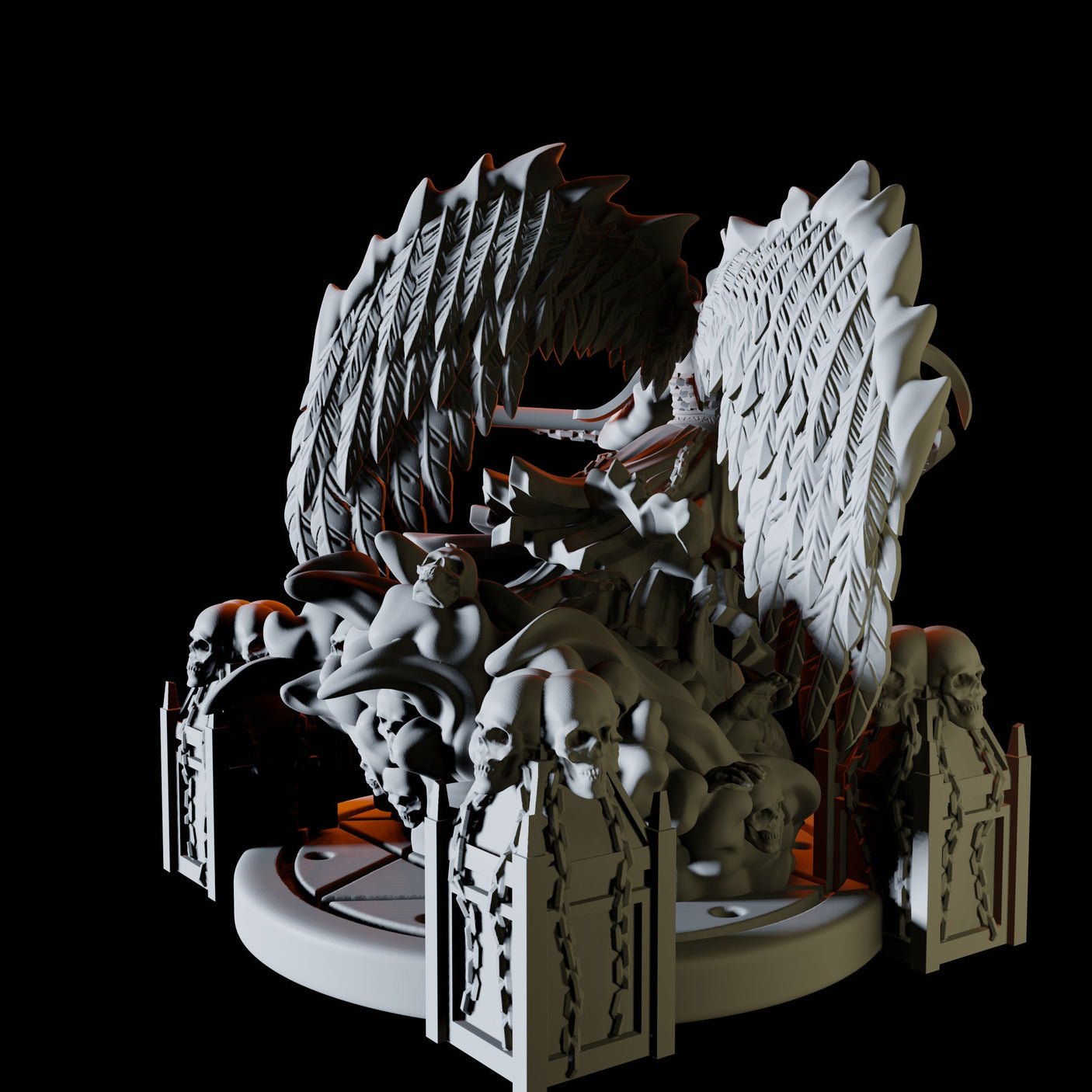 Avatar of Death Miniature for Dungeons and Dragons, Pathfinder or other TTRPGs