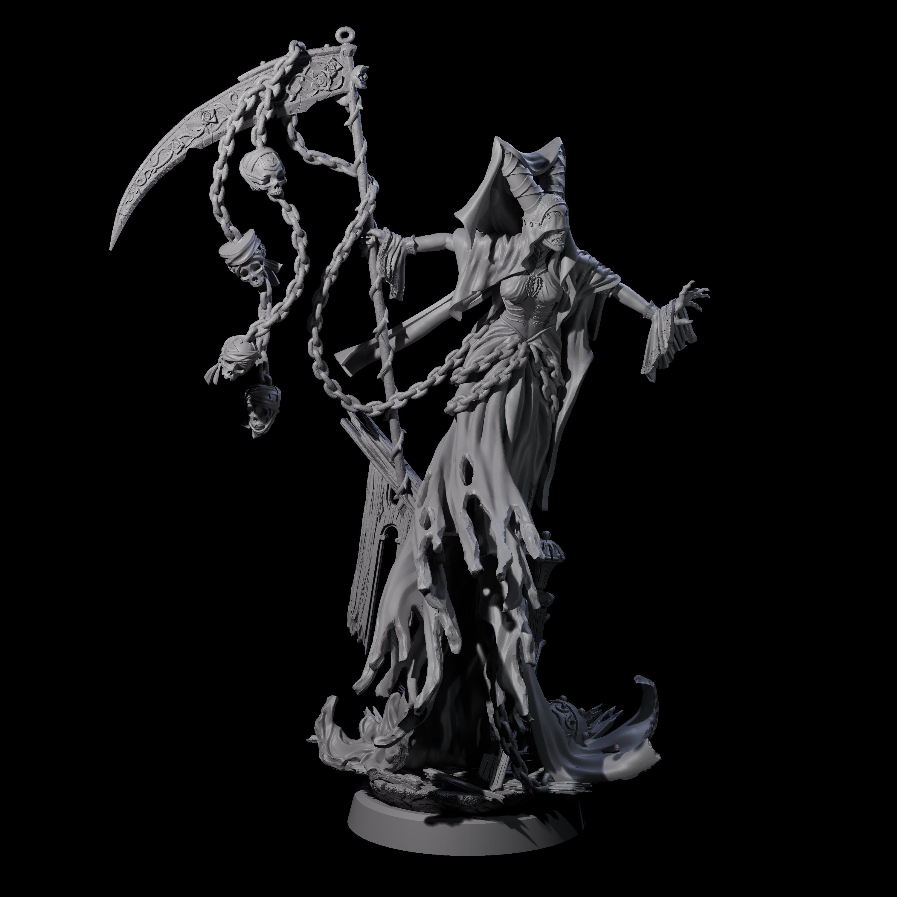 Avenging Mohrg Miniature for Dungeons and Dragons, Pathfinder or other TTRPGs