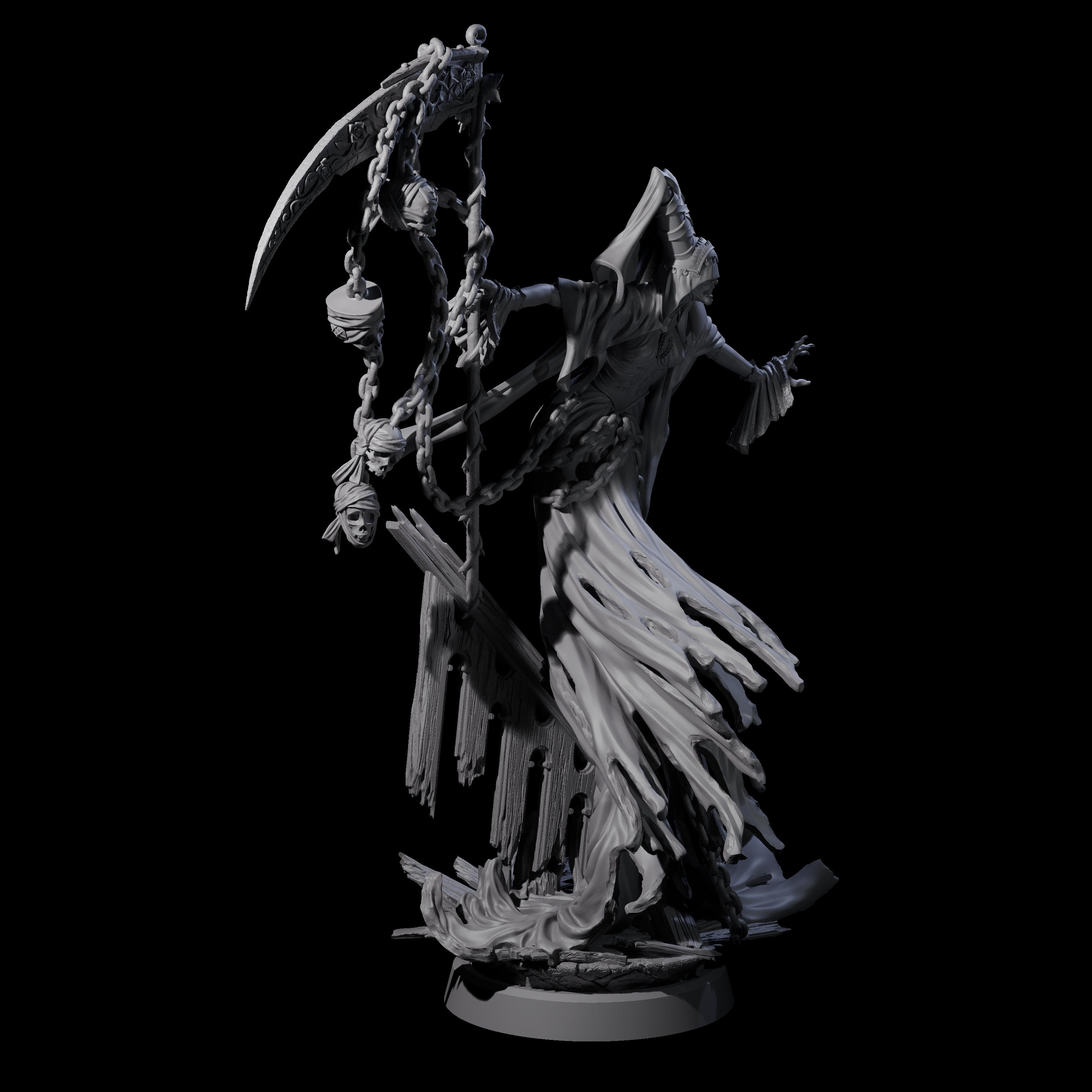 Avenging Mohrg Miniature for Dungeons and Dragons, Pathfinder or other TTRPGs