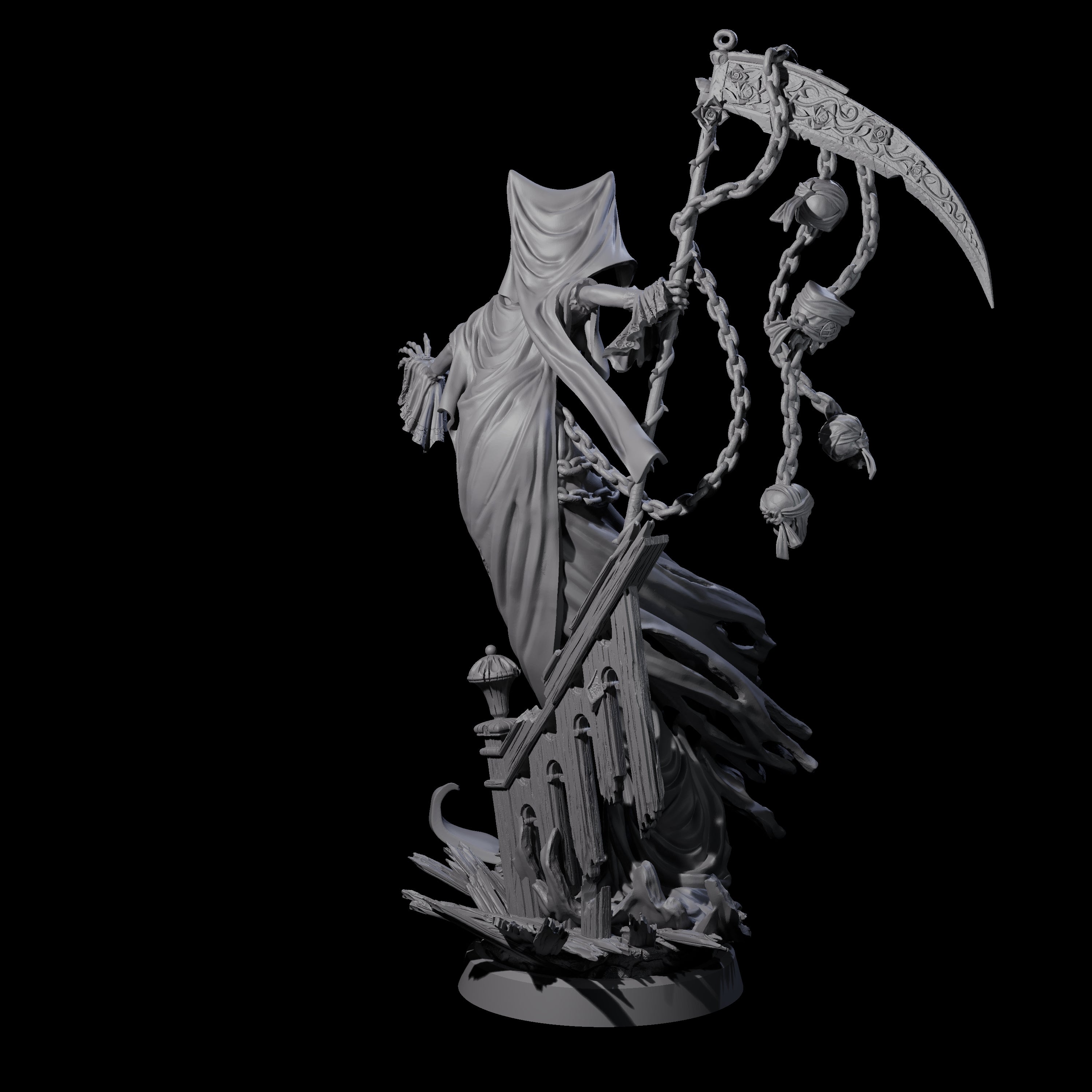 Avenging Mohrg Miniature for Dungeons and Dragons, Pathfinder or other TTRPGs