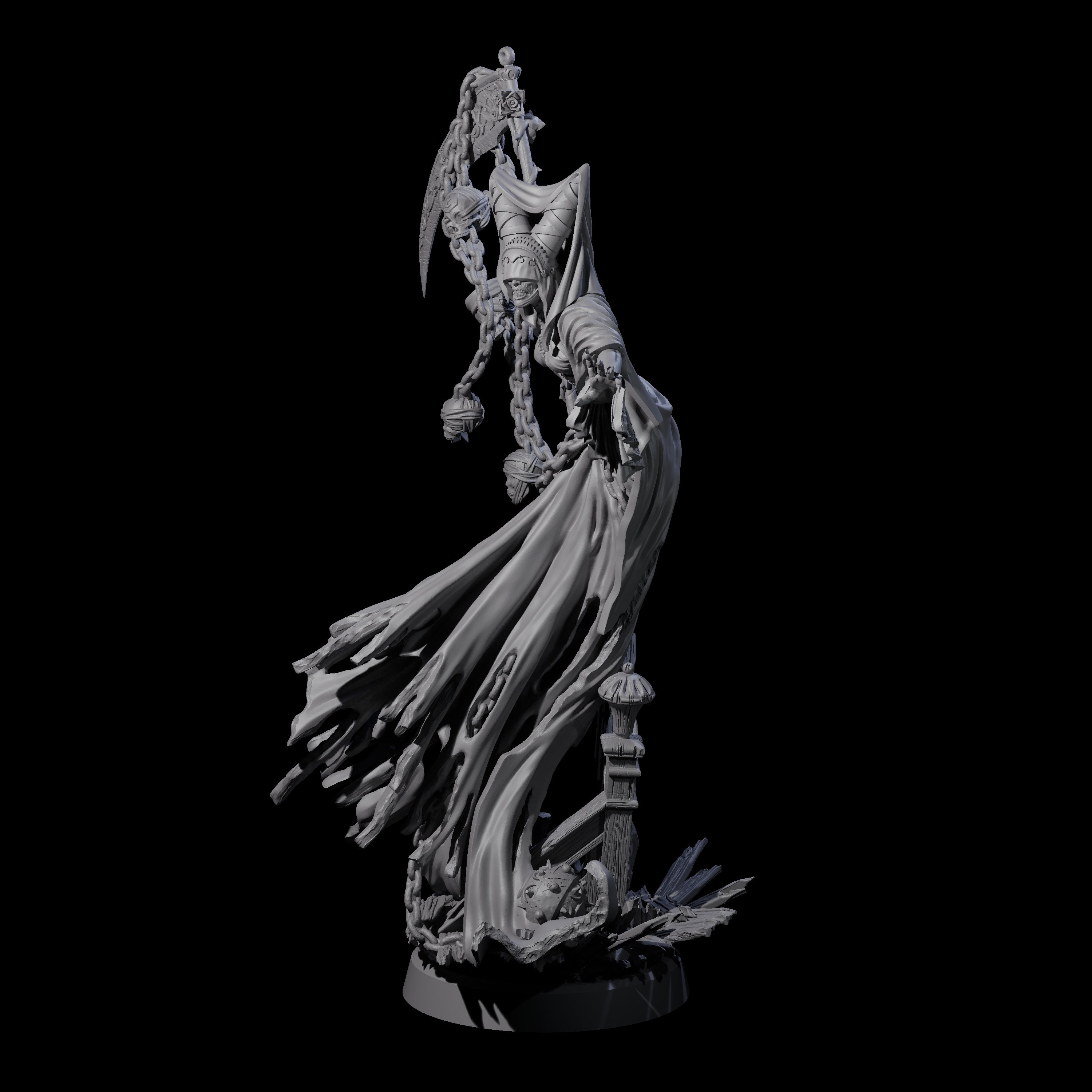 Avenging Mohrg Miniature for Dungeons and Dragons, Pathfinder or other TTRPGs