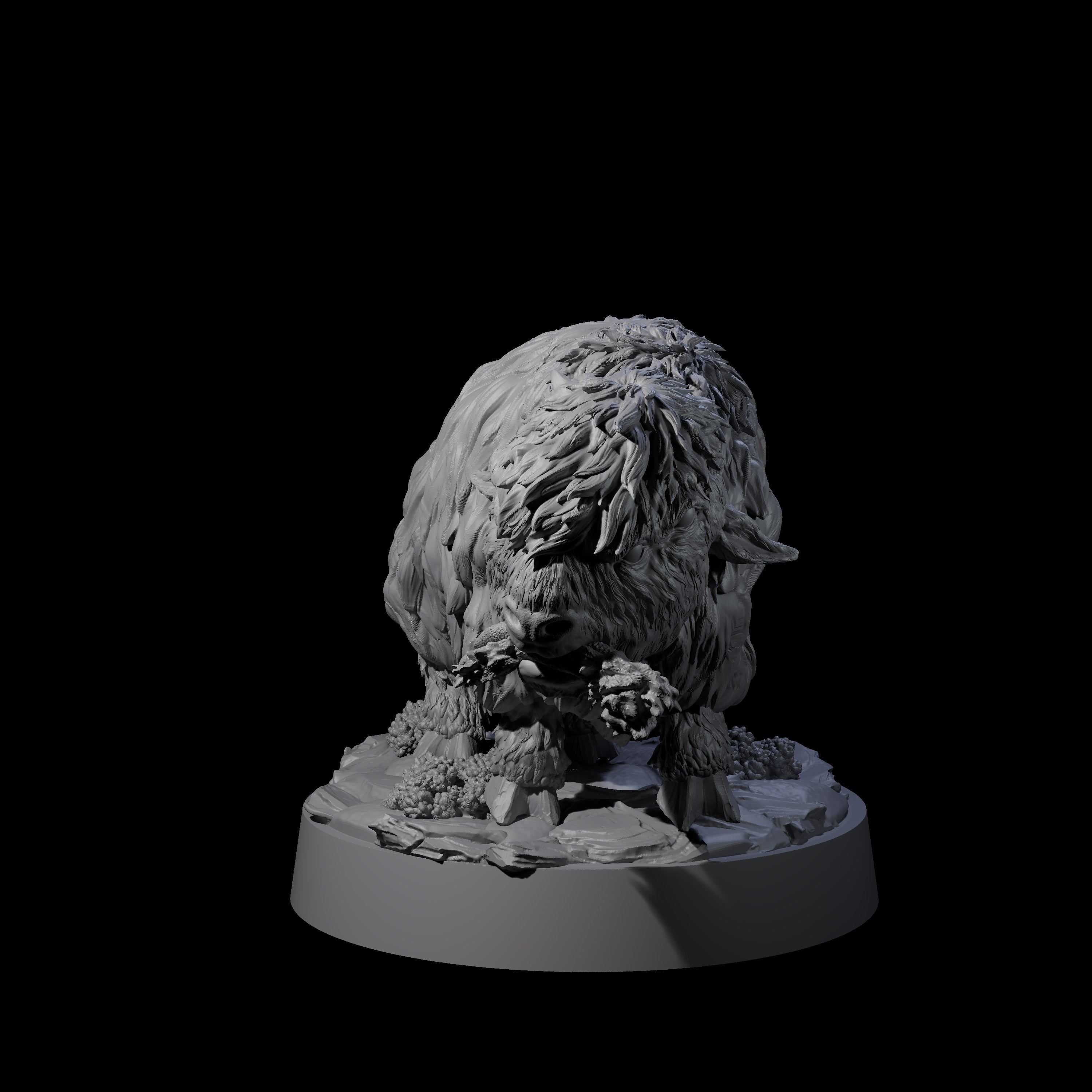 Baby Yak Miniature for Dungeons and Dragons, Pathfinder or other TTRPGs