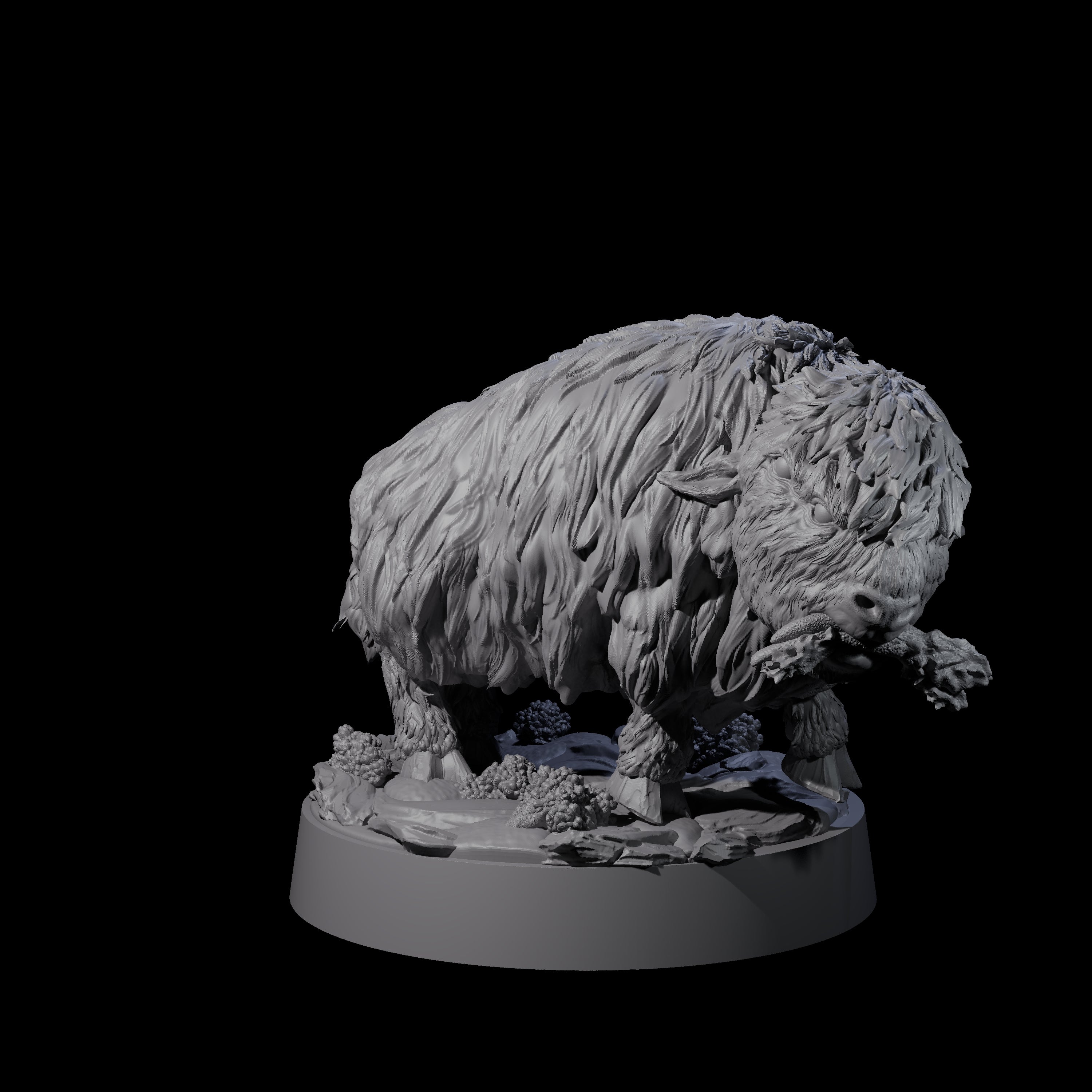 Baby Yak Miniature for Dungeons and Dragons, Pathfinder or other TTRPGs