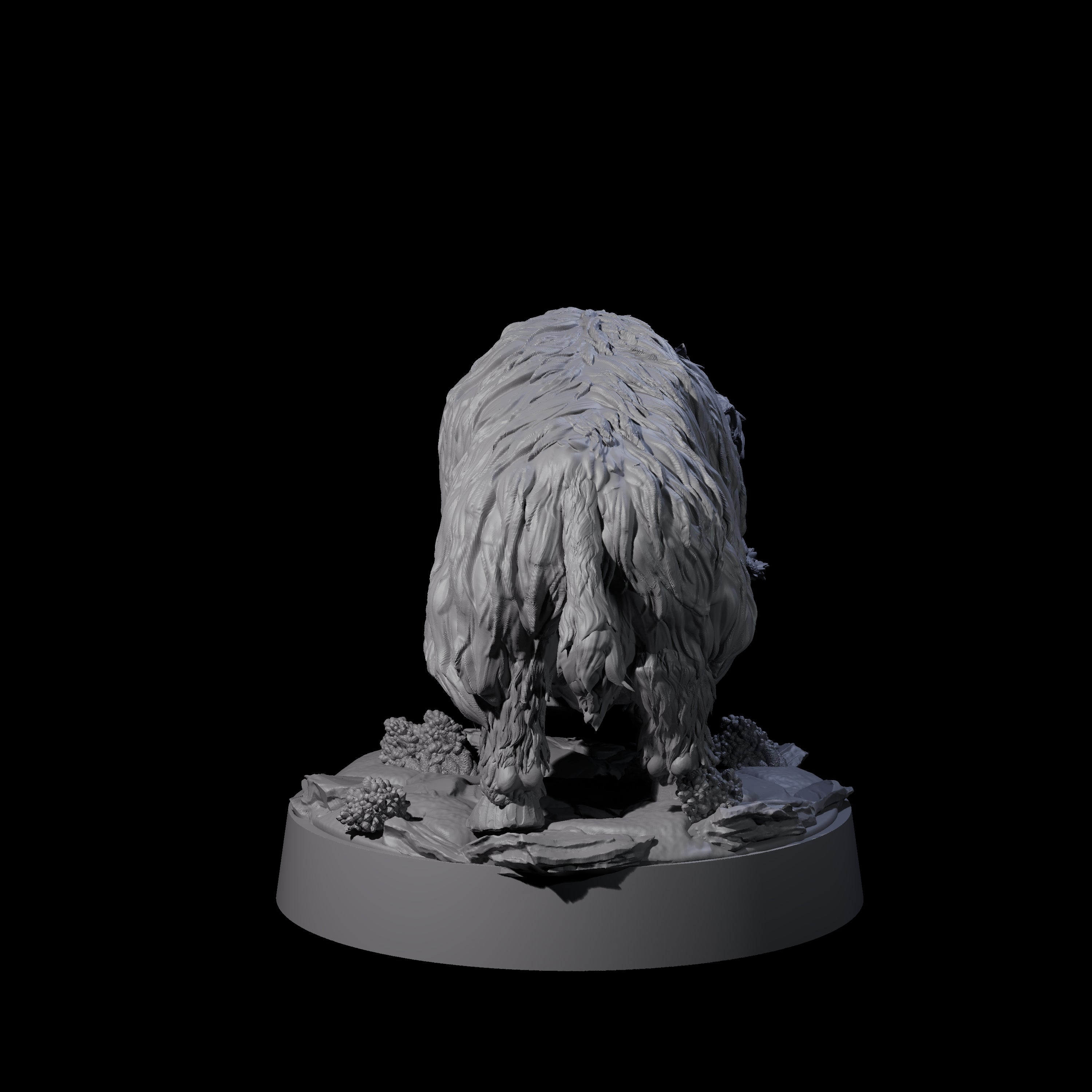 Baby Yak Miniature for Dungeons and Dragons, Pathfinder or other TTRPGs