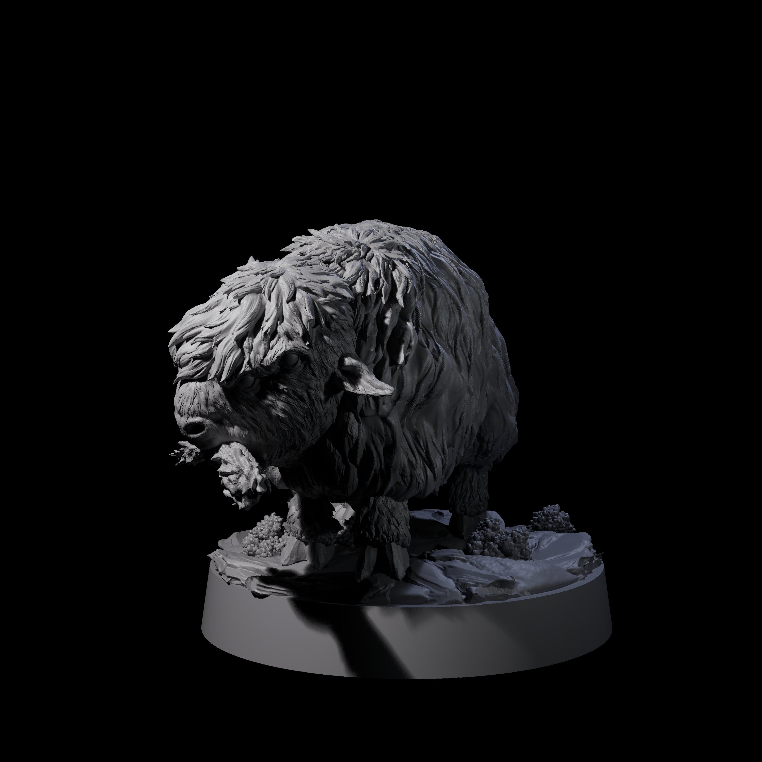 Baby Yak Miniature for Dungeons and Dragons, Pathfinder or other TTRPGs