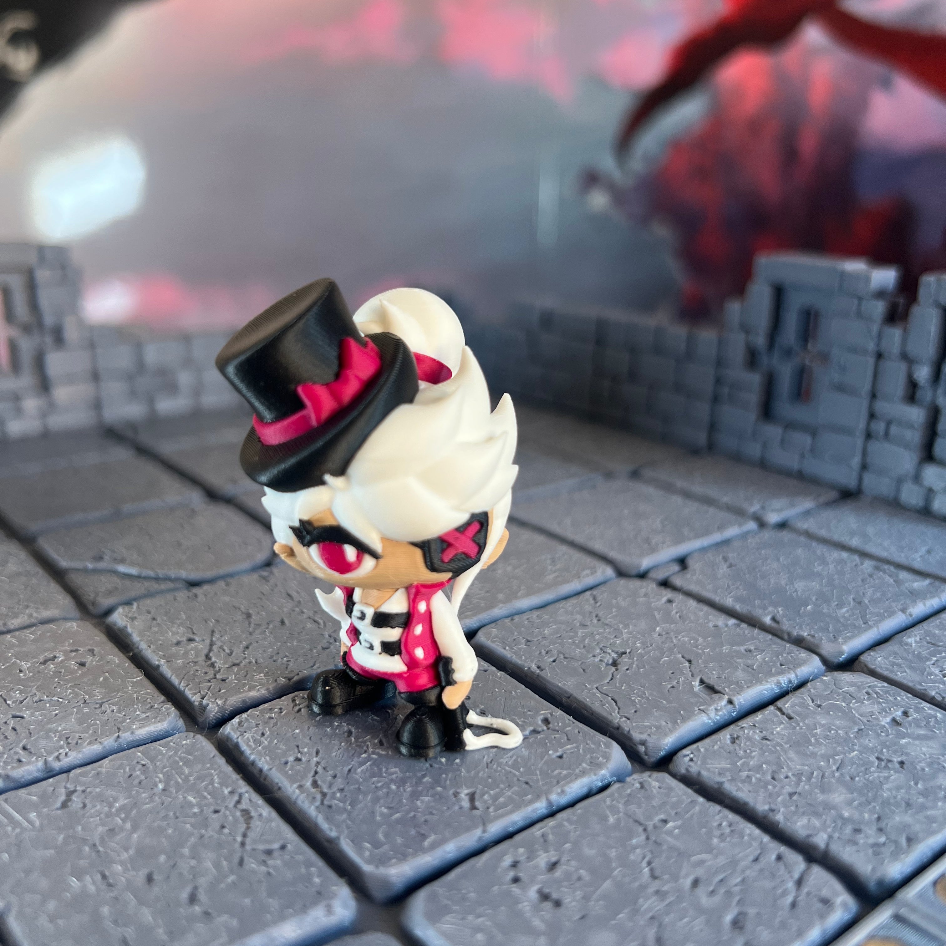 Bandit Gangsters Set of Three Multicolour Table Ready Miniature Miniature for Dungeons and Dragons, Pathfinder or other TTRPGs