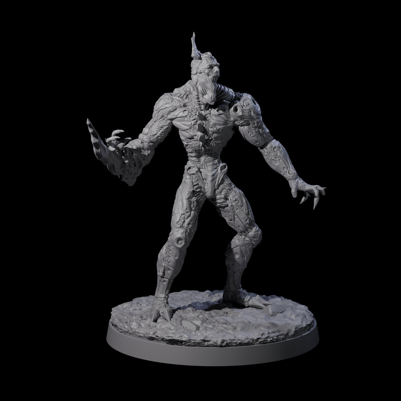 Barky Hive Guardian A Miniature for Dungeons and Dragons, Pathfinder or other TTRPGs
