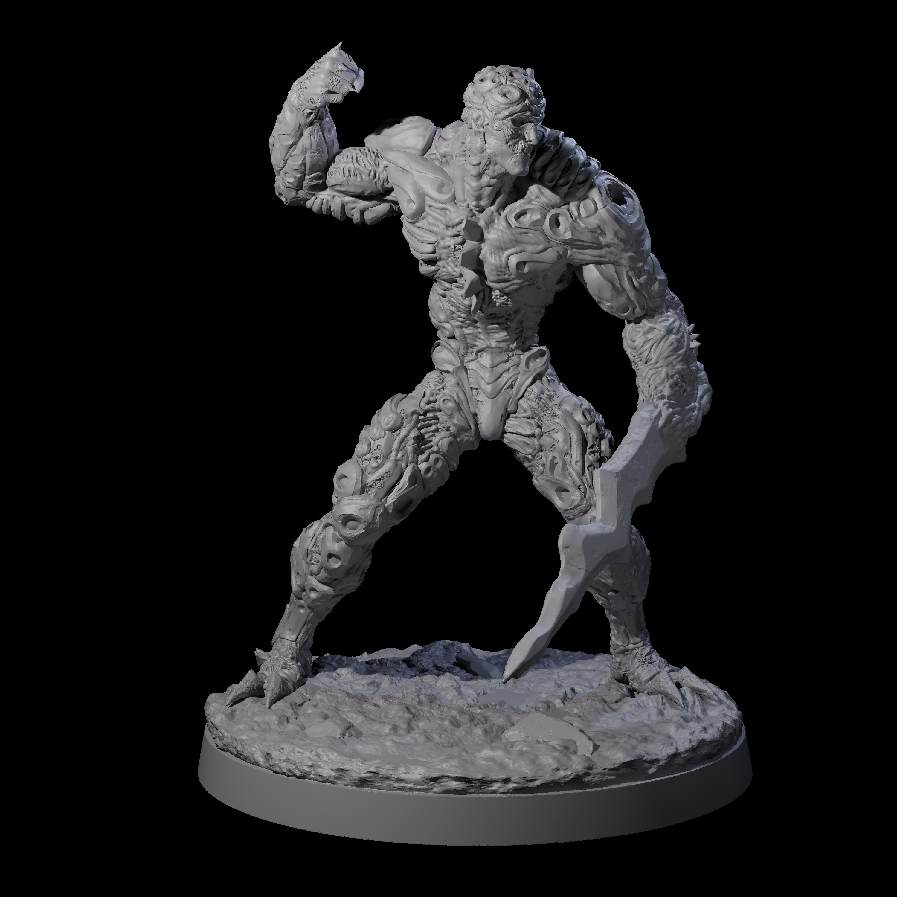 Barky Hive Guardian B Miniature for Dungeons and Dragons, Pathfinder or other TTRPGs