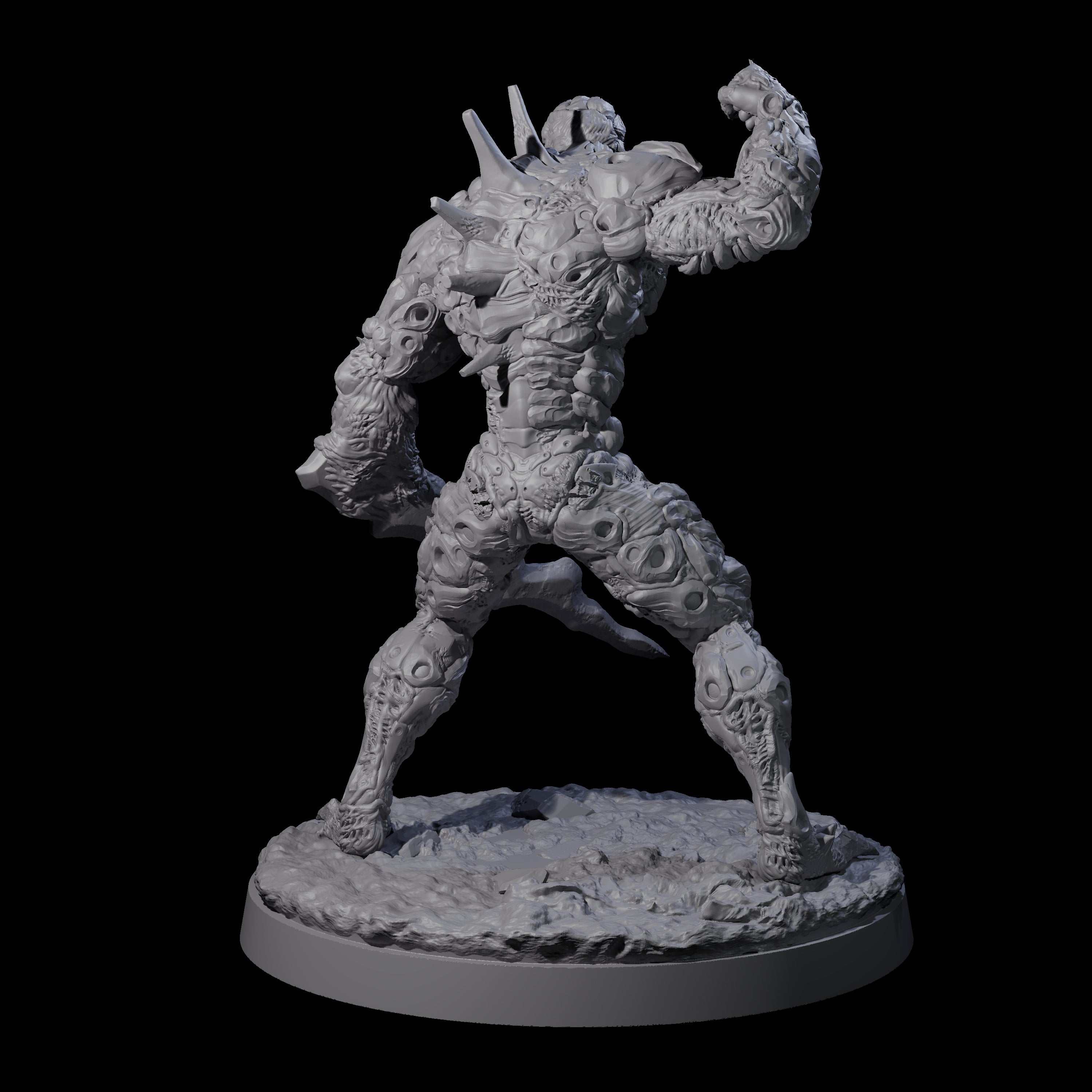 Barky Hive Guardian B Miniature for Dungeons and Dragons, Pathfinder or other TTRPGs