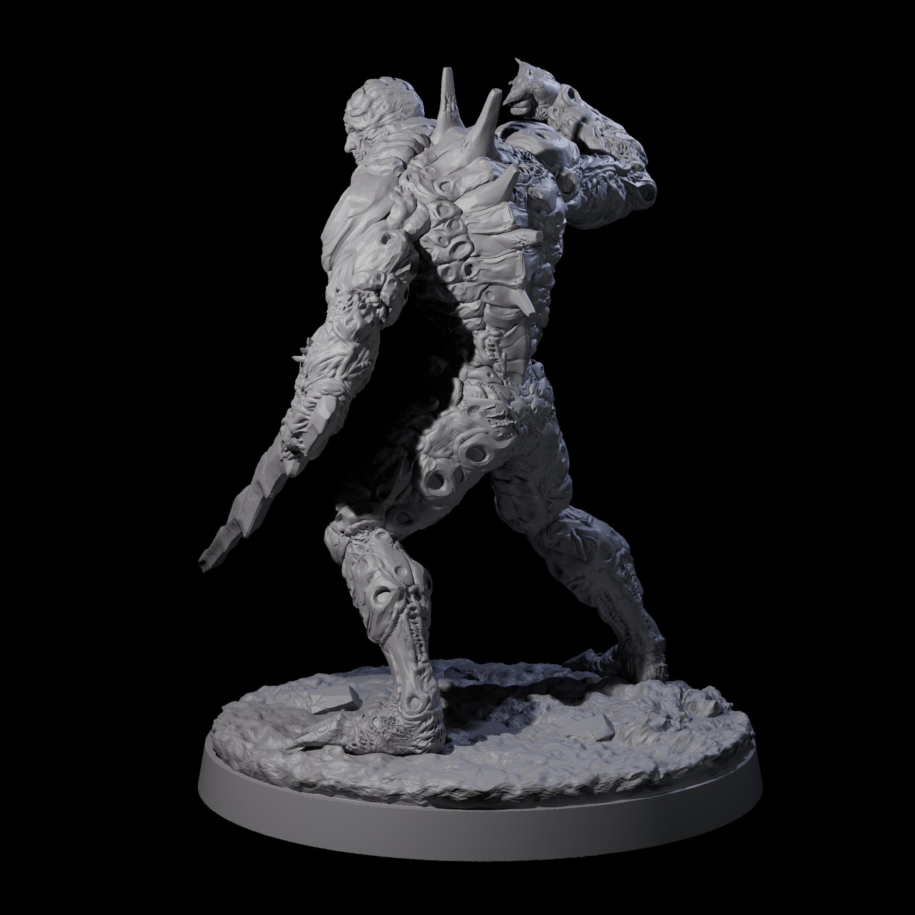 Barky Hive Guardian B Miniature for Dungeons and Dragons, Pathfinder or other TTRPGs
