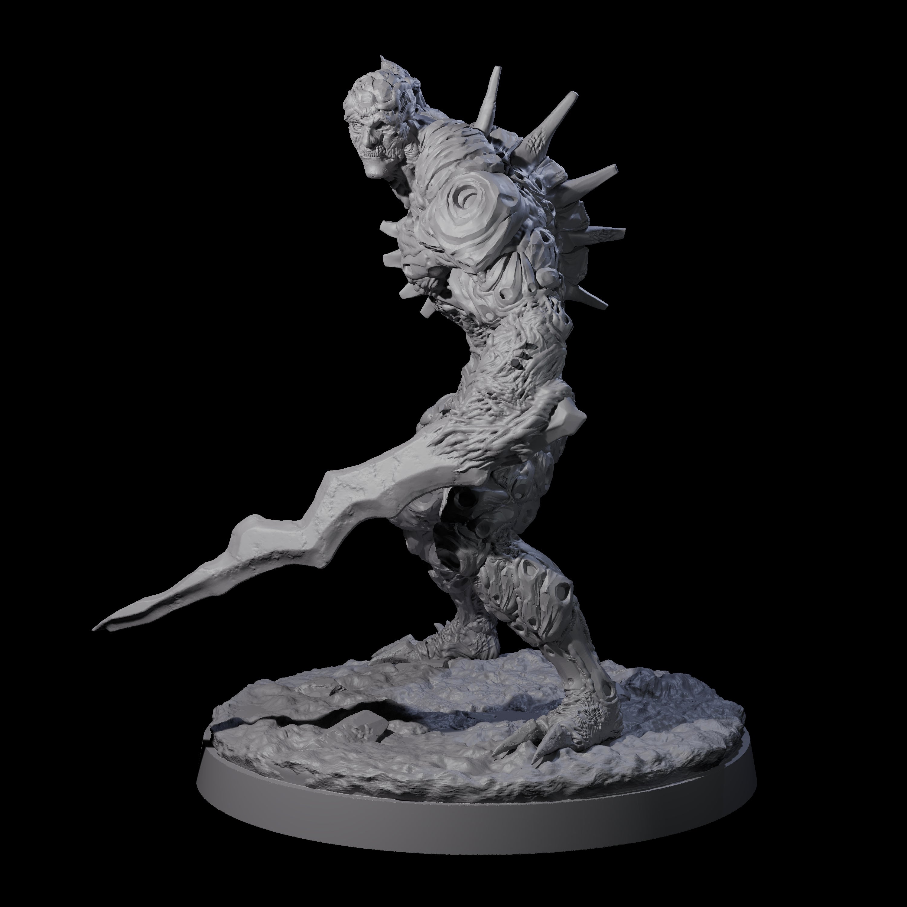 Barky Hive Guardian B Miniature for Dungeons and Dragons, Pathfinder or other TTRPGs