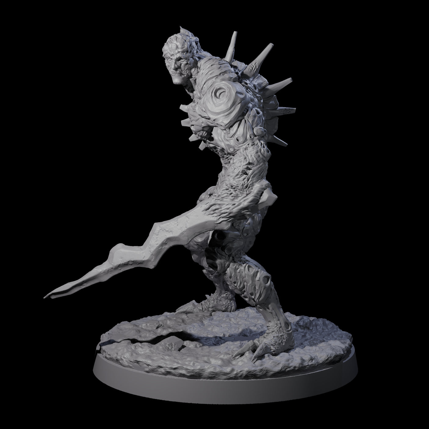 Barky Hive Guardian B Miniature for Dungeons and Dragons, Pathfinder or other TTRPGs