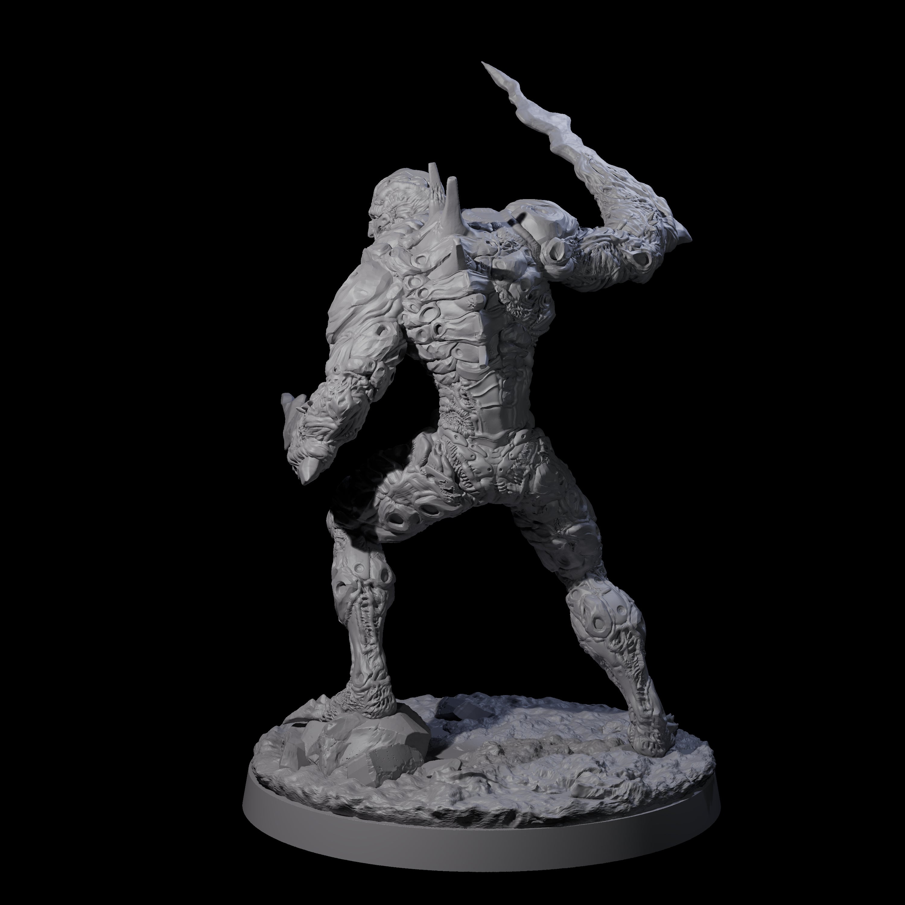 Barky Hive Guardian C Miniature for Dungeons and Dragons, Pathfinder or other TTRPGs