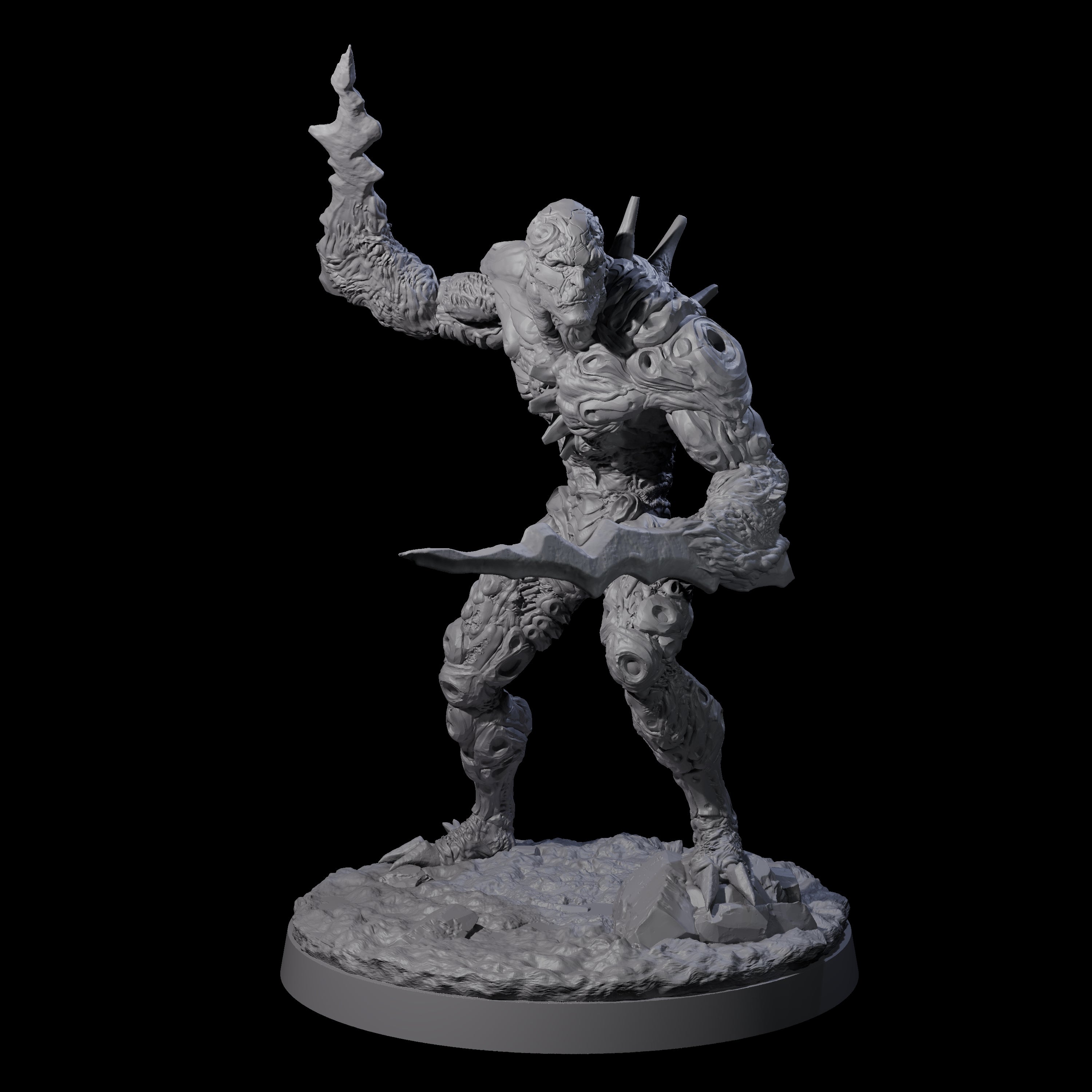 Barky Hive Guardian C Miniature for Dungeons and Dragons, Pathfinder or other TTRPGs