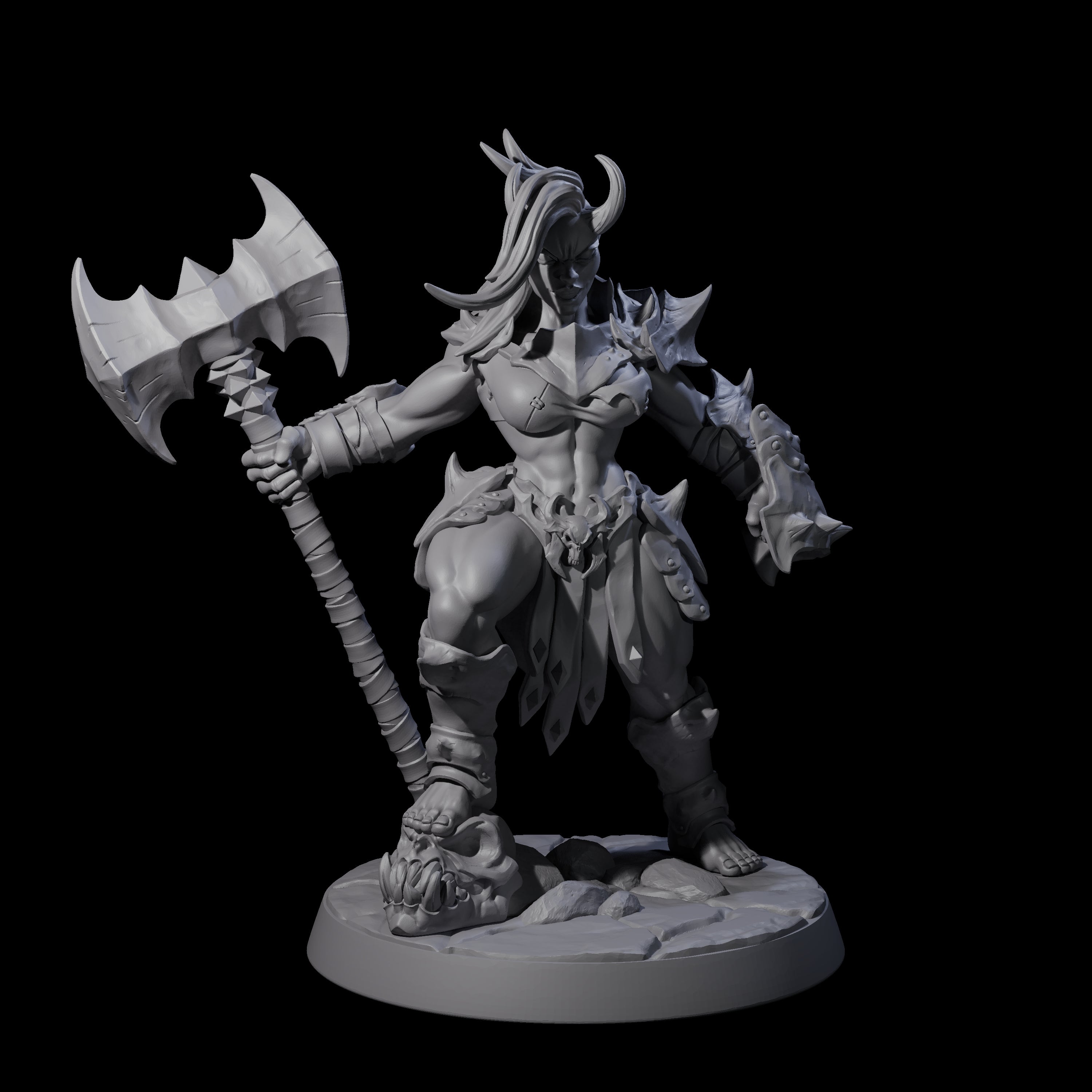 Battle Ready Succubus Miniature for Dungeons and Dragons, Pathfinder or other TTRPGs