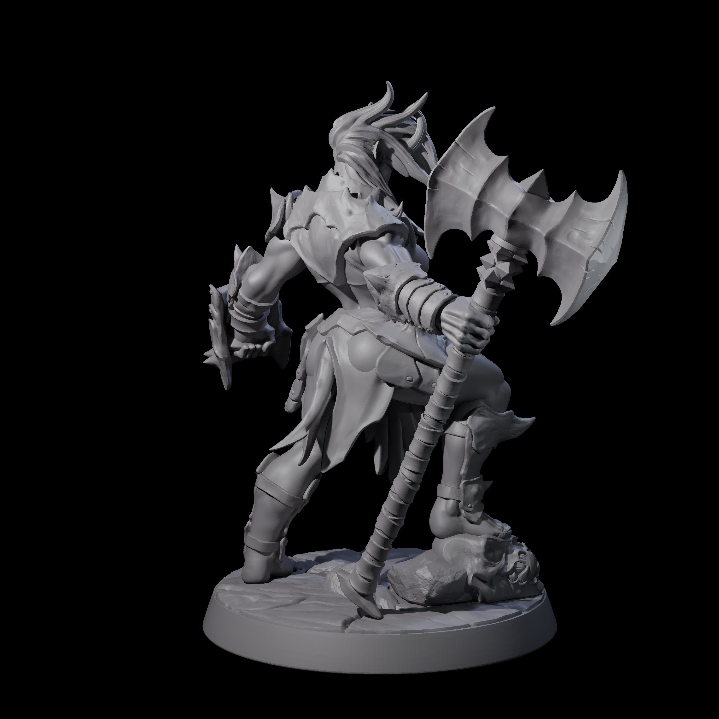 Battle Ready Succubus Miniature for Dungeons and Dragons, Pathfinder or other TTRPGs