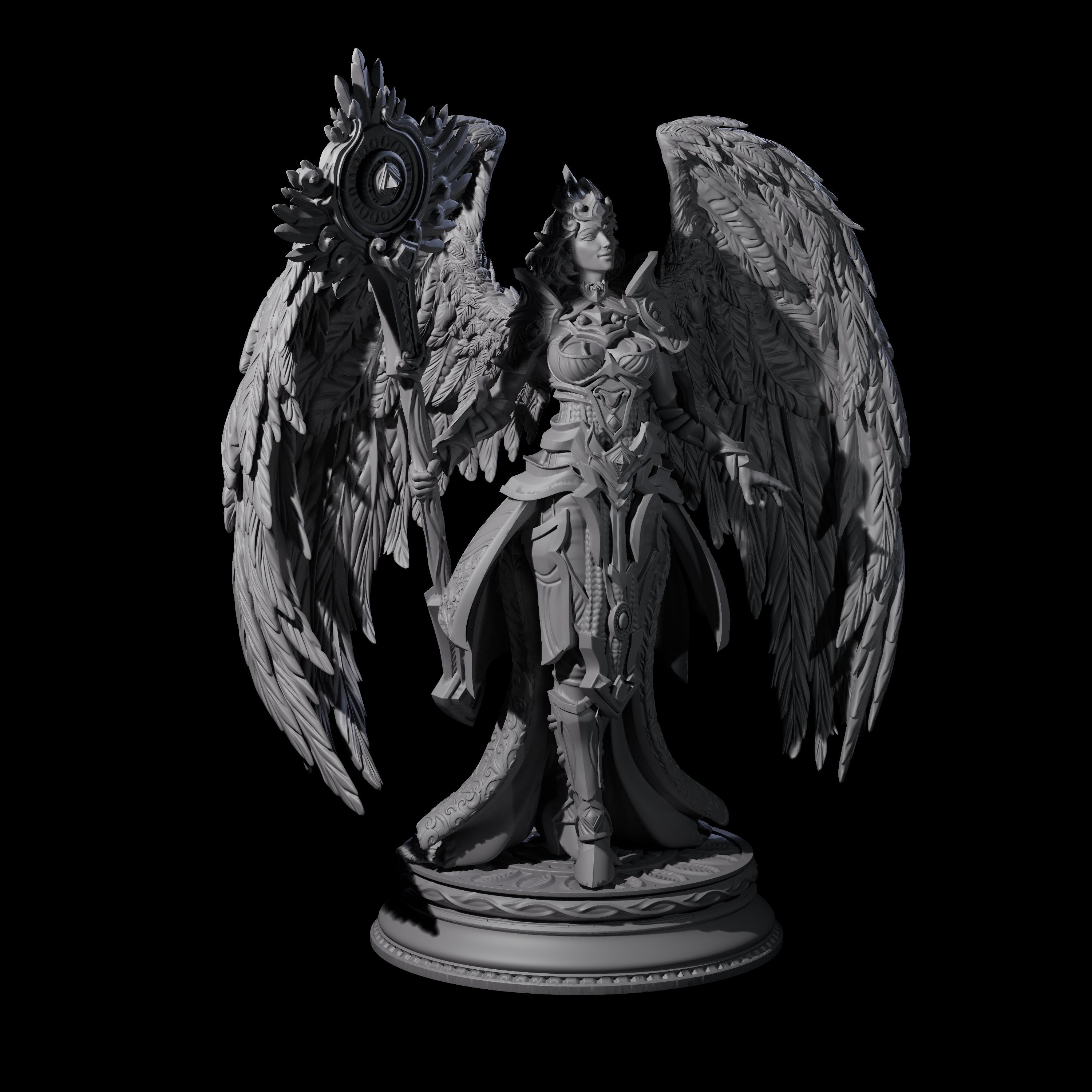 Beautiful Tabellia Miniature for Dungeons and Dragons, Pathfinder or other TTRPGs