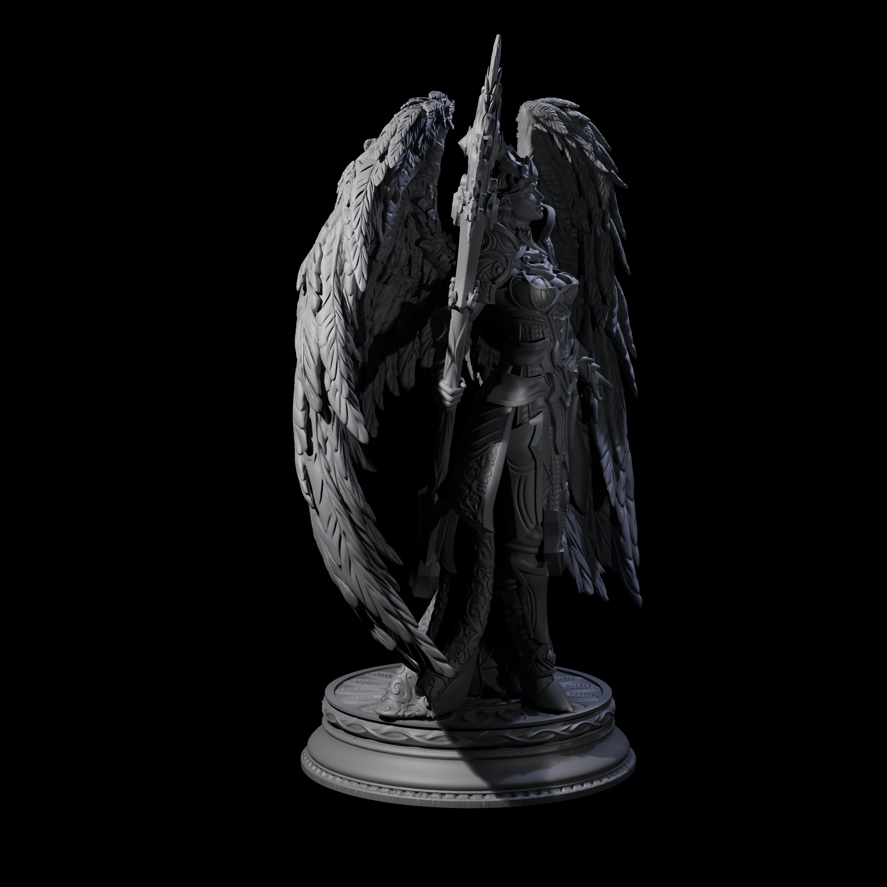 Beautiful Tabellia Miniature for Dungeons and Dragons, Pathfinder or other TTRPGs