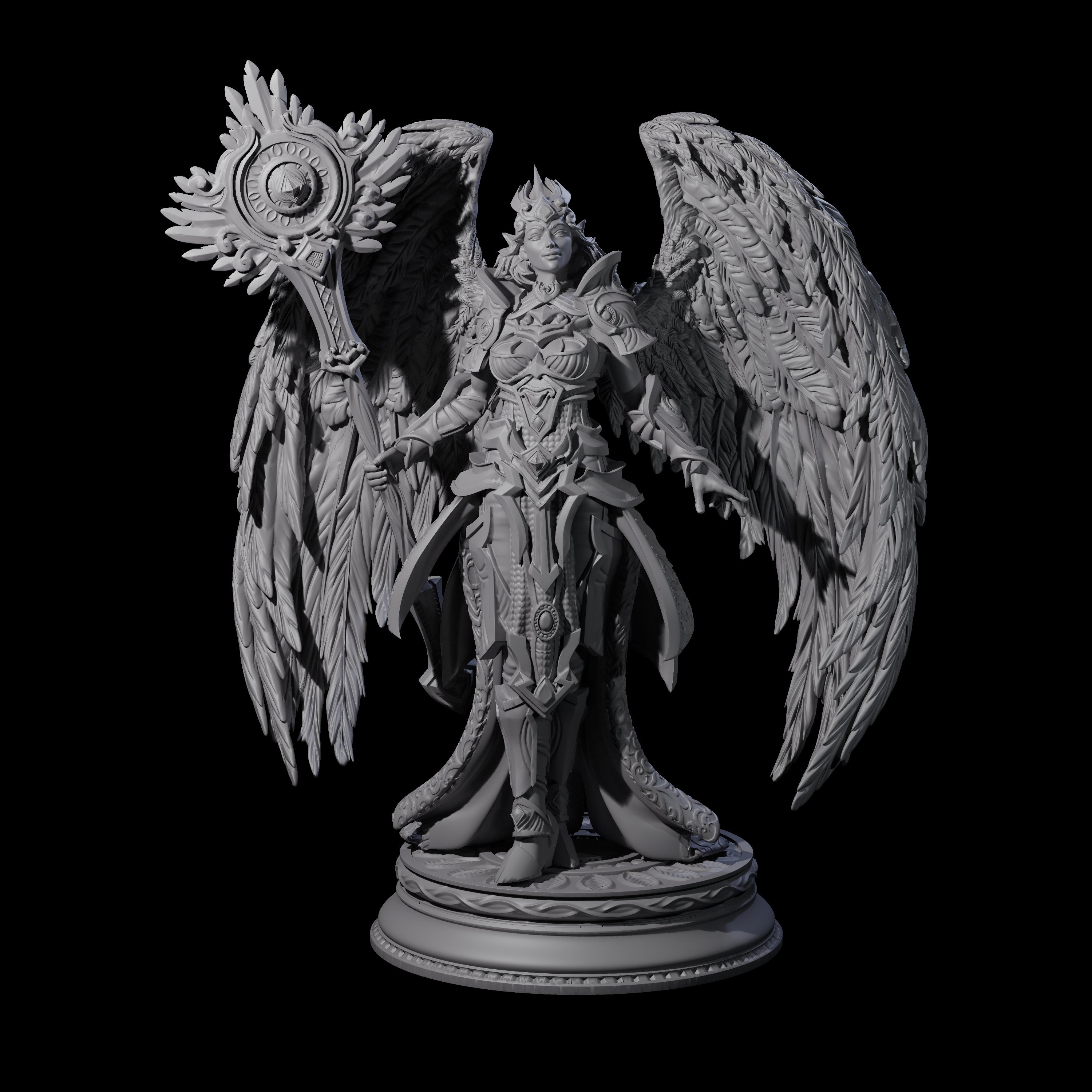 Beautiful Tabellia Miniature for Dungeons and Dragons, Pathfinder or other TTRPGs
