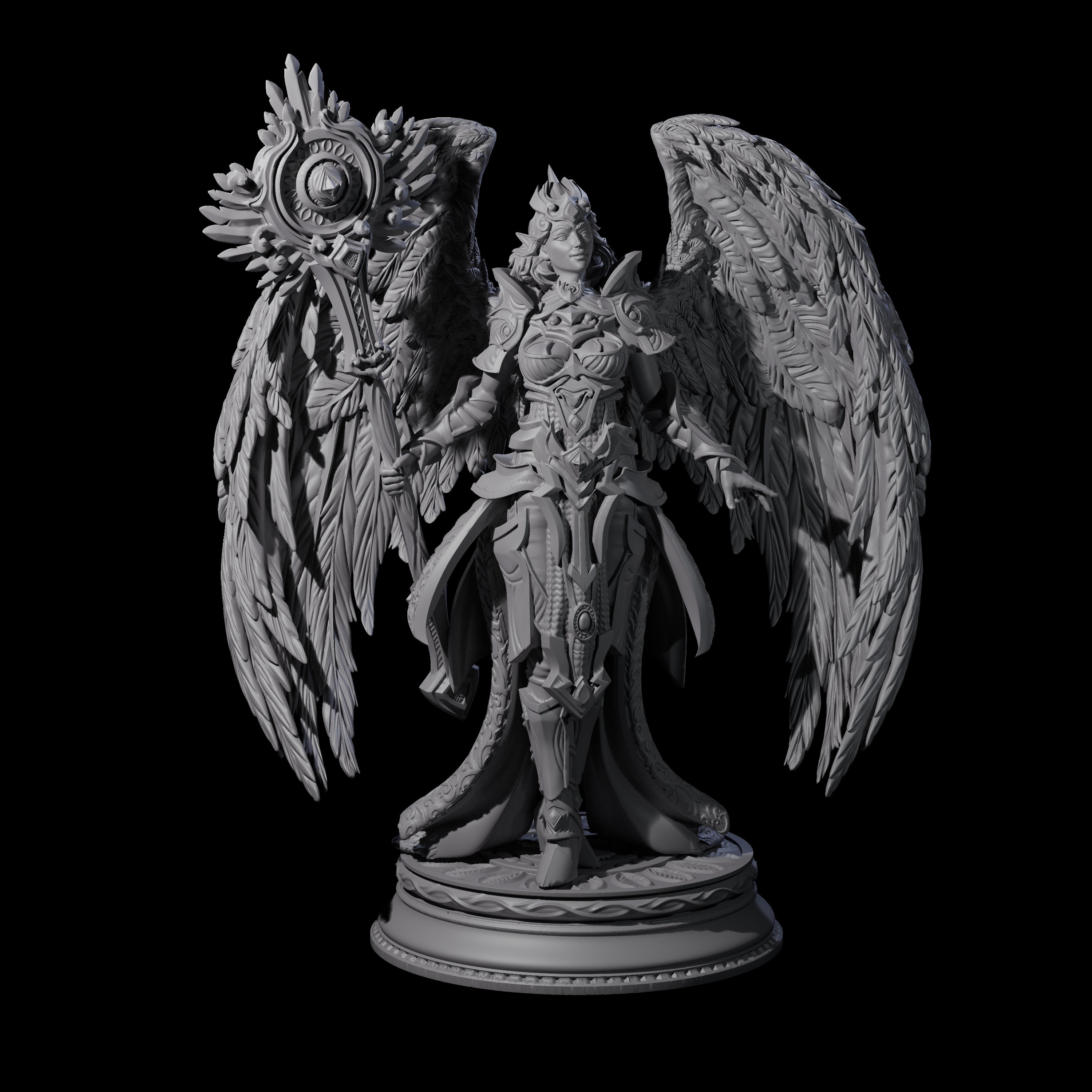 Beautiful Tabellia Miniature for Dungeons and Dragons, Pathfinder or other TTRPGs