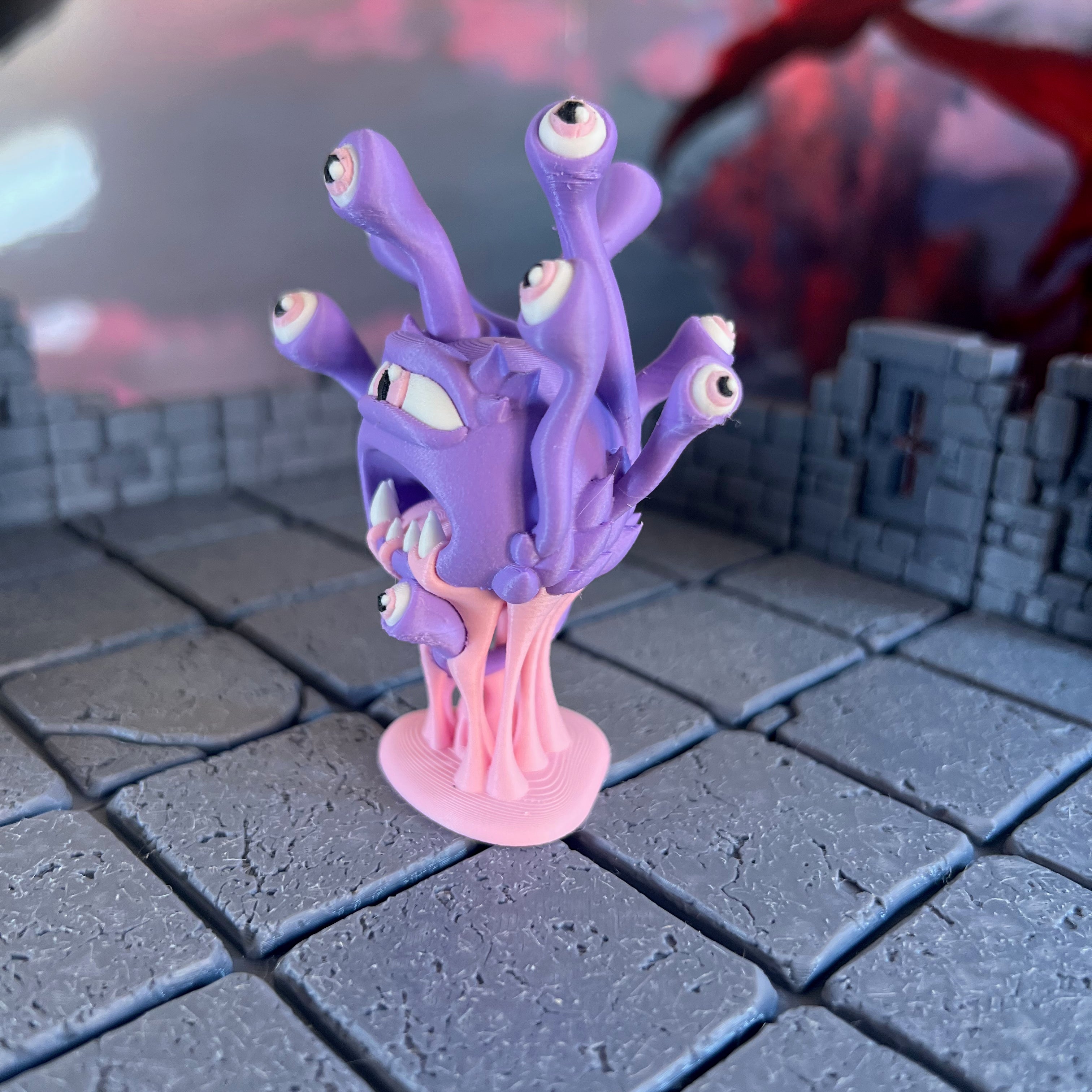 Beholder Multicolour Table Ready Miniature Miniature for Dungeons and Dragons, Pathfinder or other TTRPGs