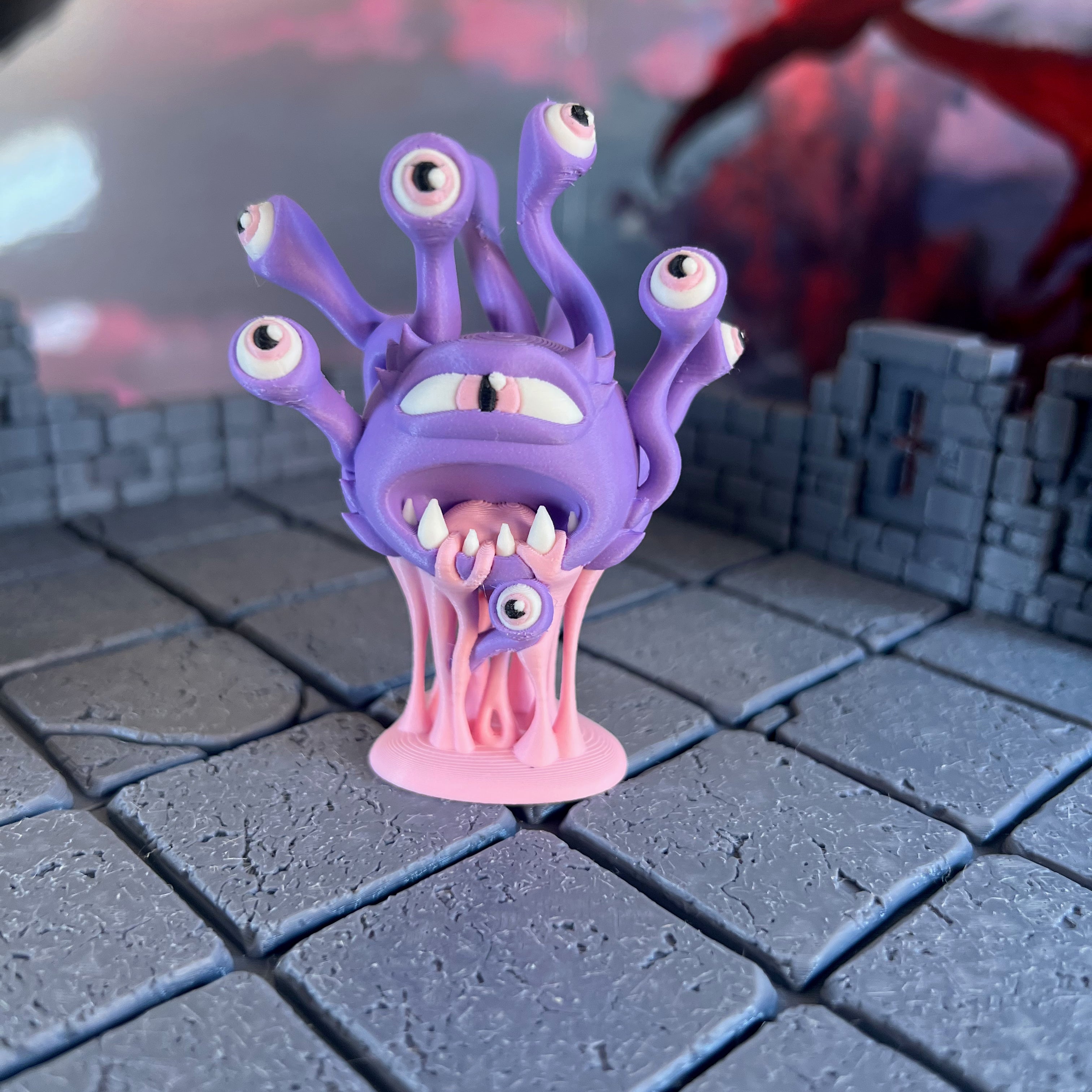Beholder Multicolour Table Ready Miniature Miniature for Dungeons and Dragons, Pathfinder or other TTRPGs