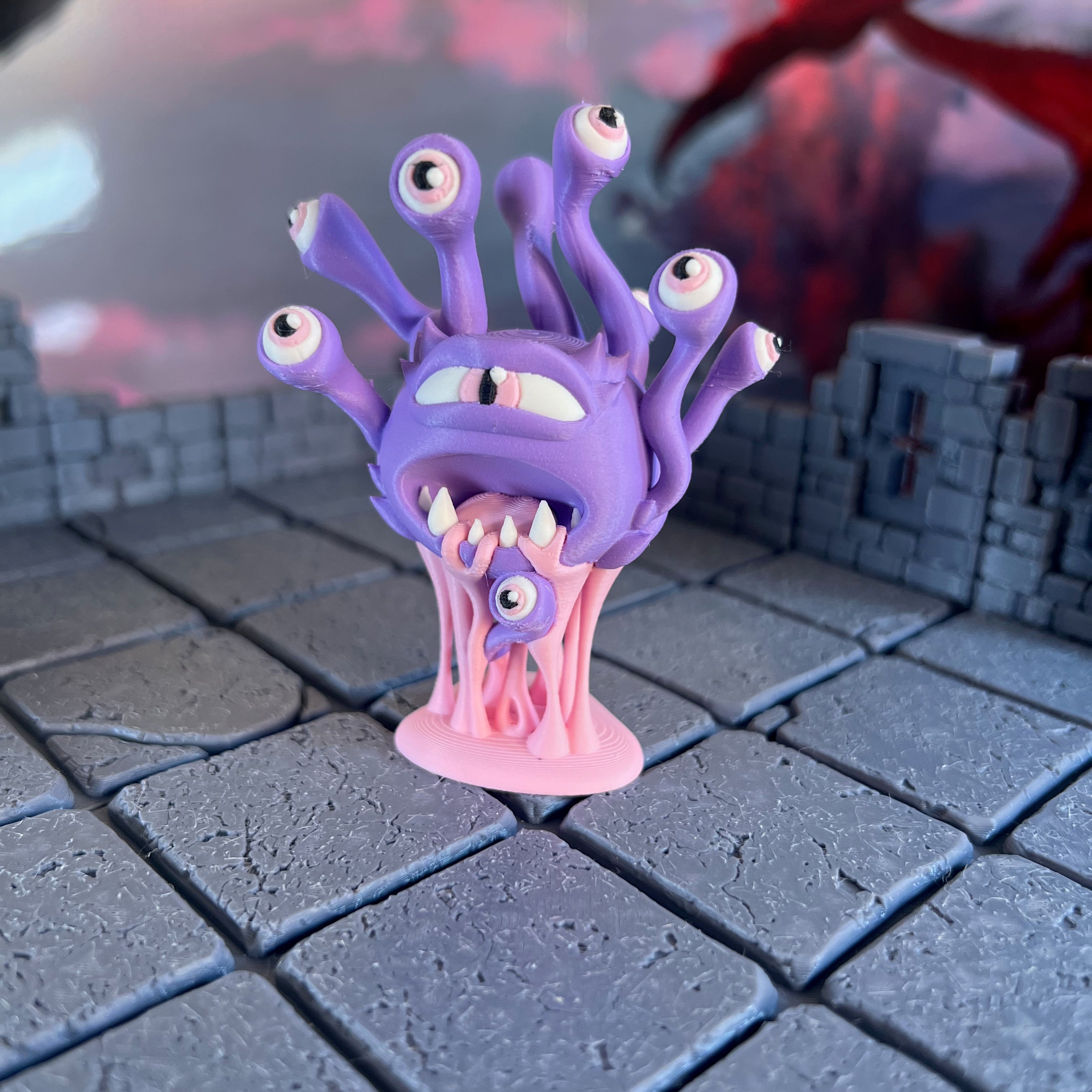 Beholder Multicolour Table Ready Miniature Miniature for Dungeons and Dragons, Pathfinder or other TTRPGs