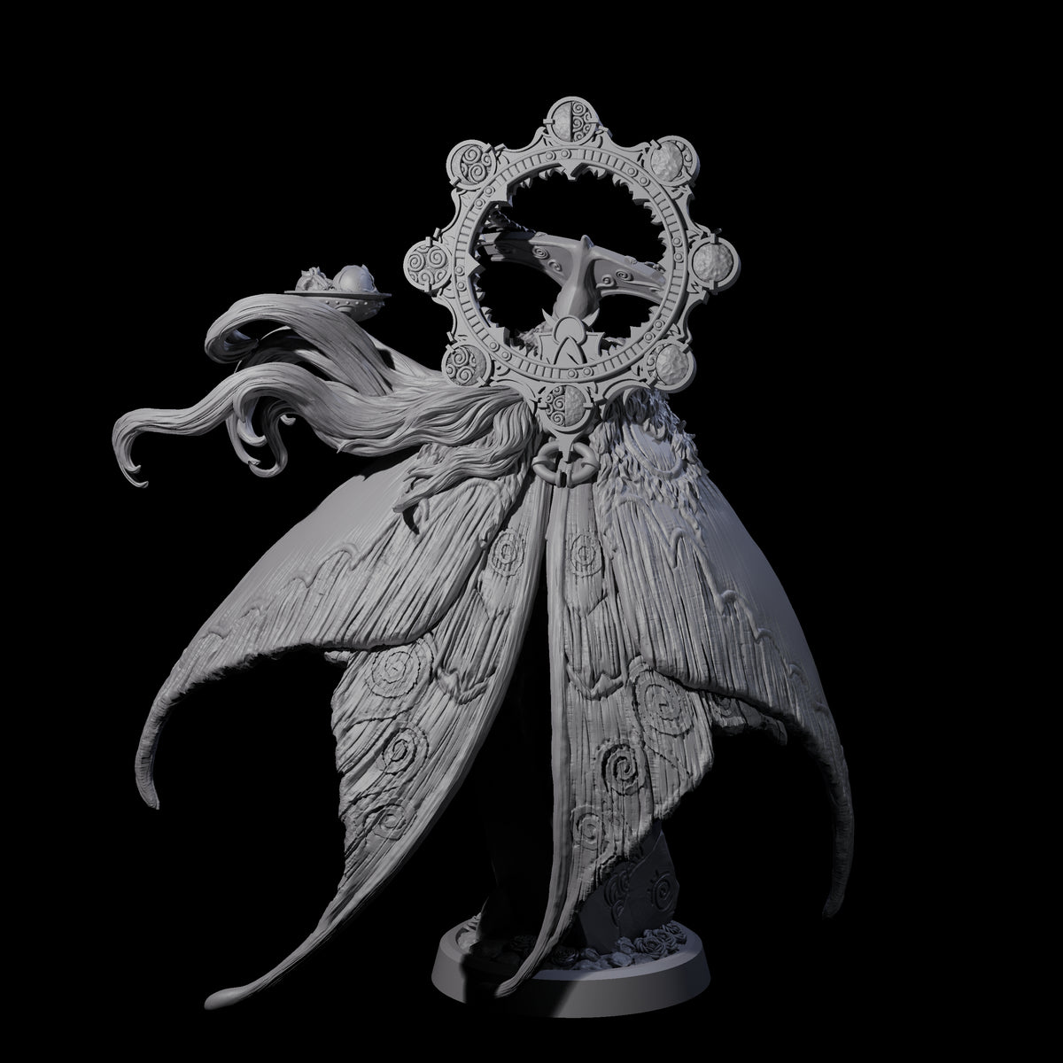 Benevolent Ghaele Azata Miniature for Dungeons and Dragons, Pathfinder or other TTRPGs