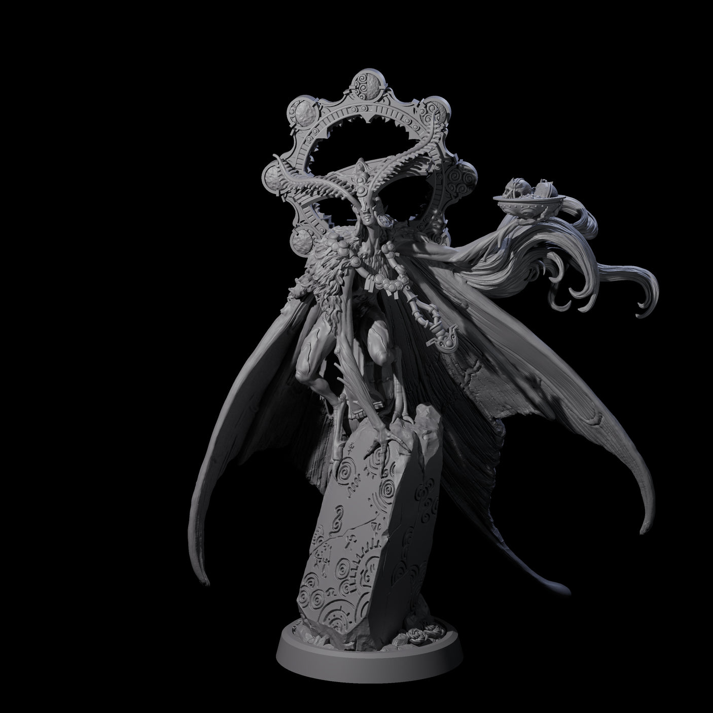 Benevolent Ghaele Azata Miniature for Dungeons and Dragons, Pathfinder or other TTRPGs
