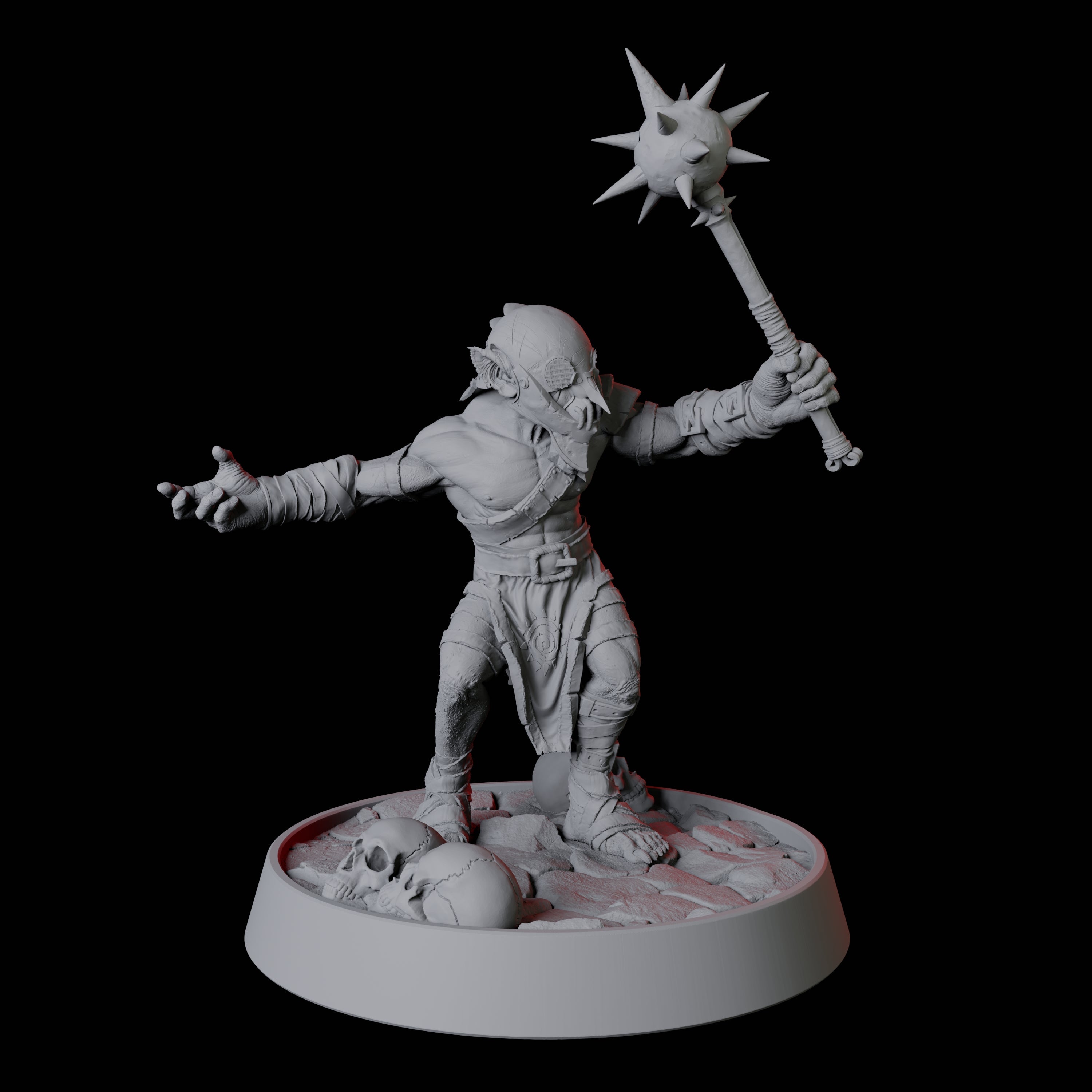 Berserker Goblin Miniature for Dungeons and Dragons, Pathfinder or other TTRPGs