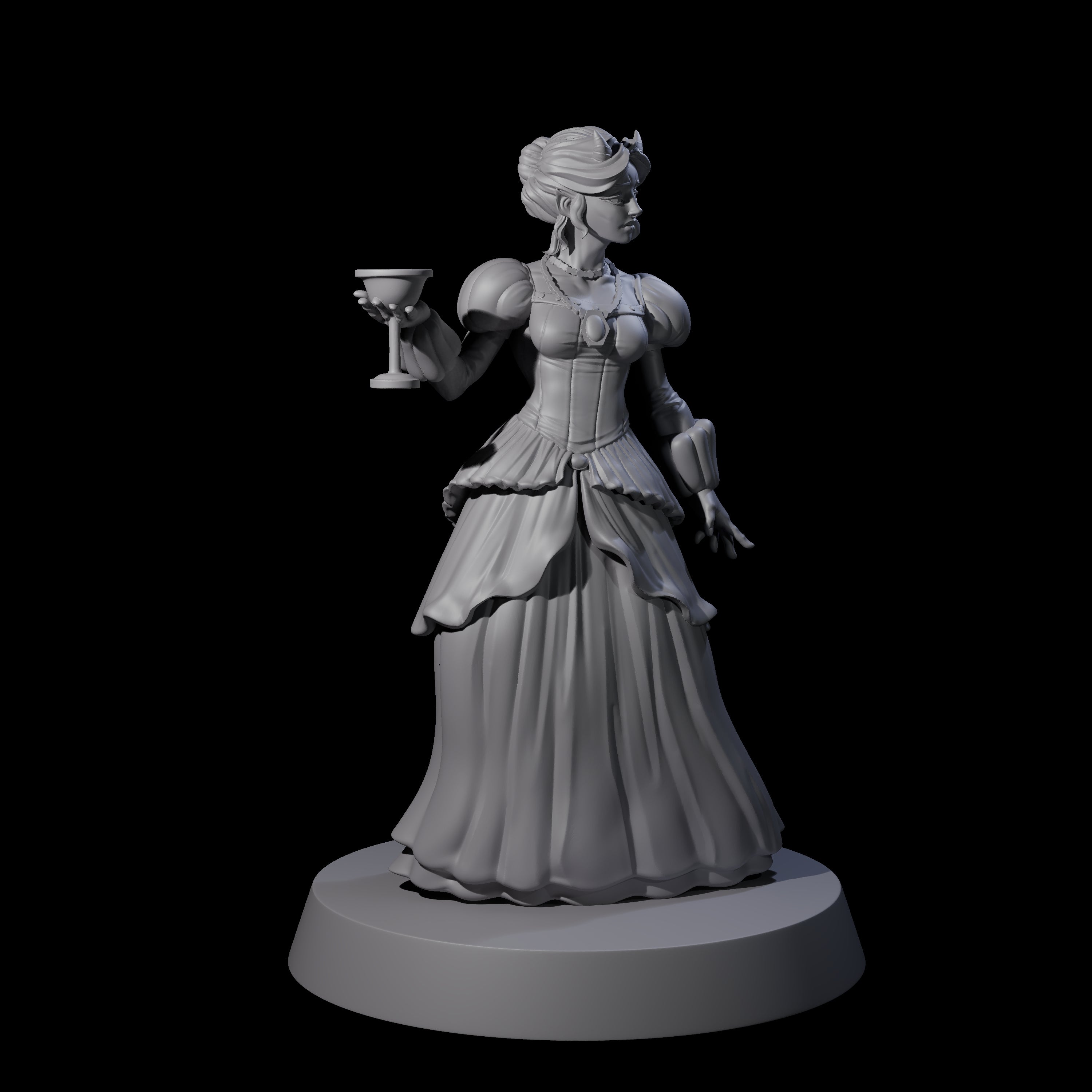Bianca - Fair Maiden Miniature for Dungeons and Dragons, Pathfinder or other TTRPGs