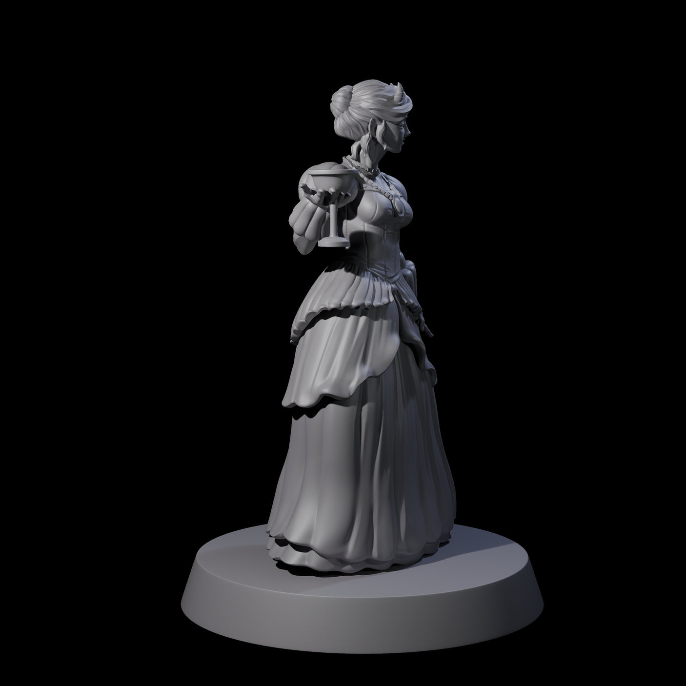 Bianca - Fair Maiden Miniature for Dungeons and Dragons, Pathfinder or other TTRPGs