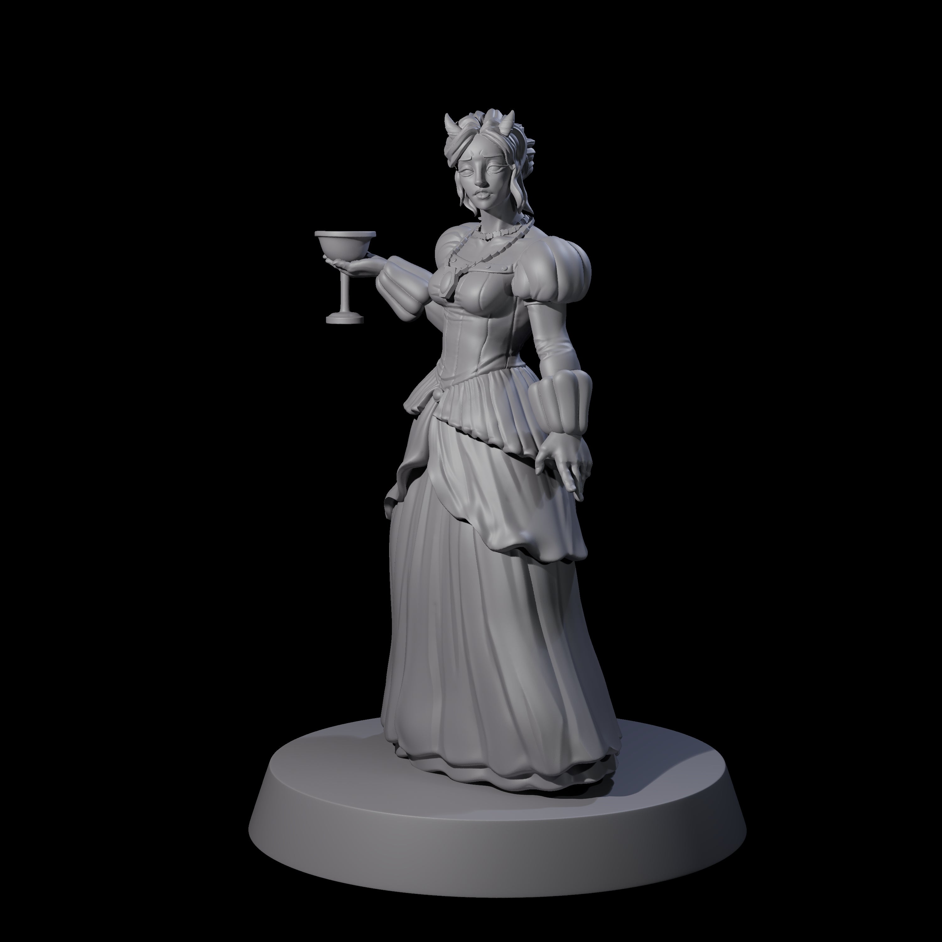 Bianca - Fair Maiden Miniature for Dungeons and Dragons, Pathfinder or other TTRPGs