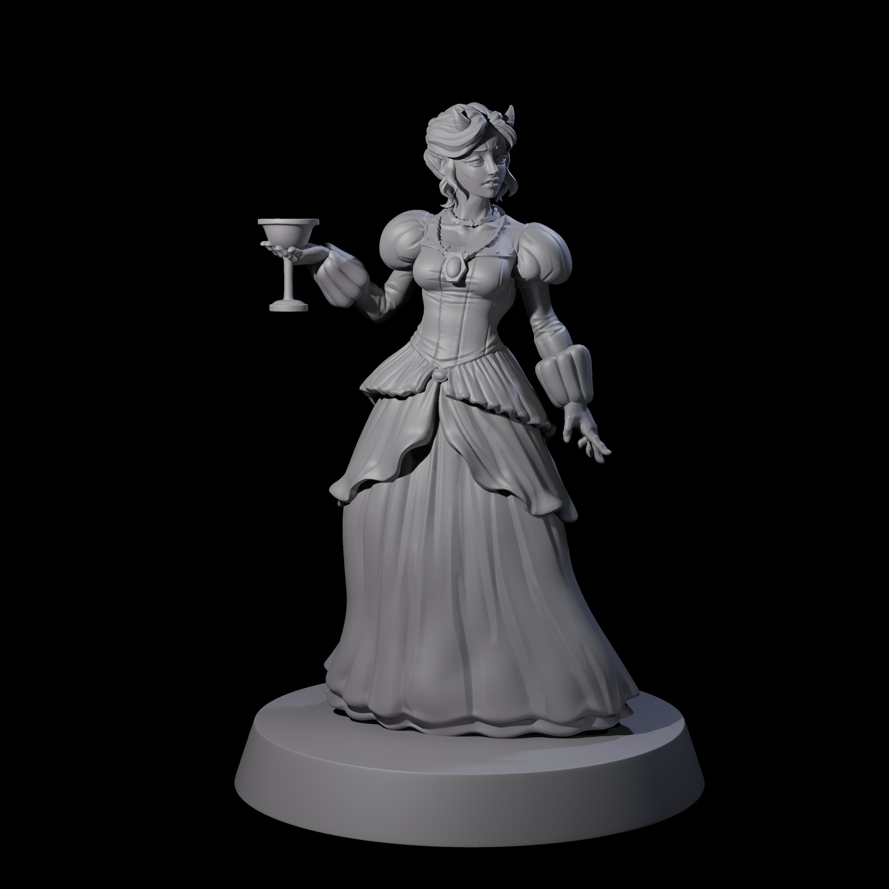 Bianca - Fair Maiden Miniature for Dungeons and Dragons, Pathfinder or other TTRPGs