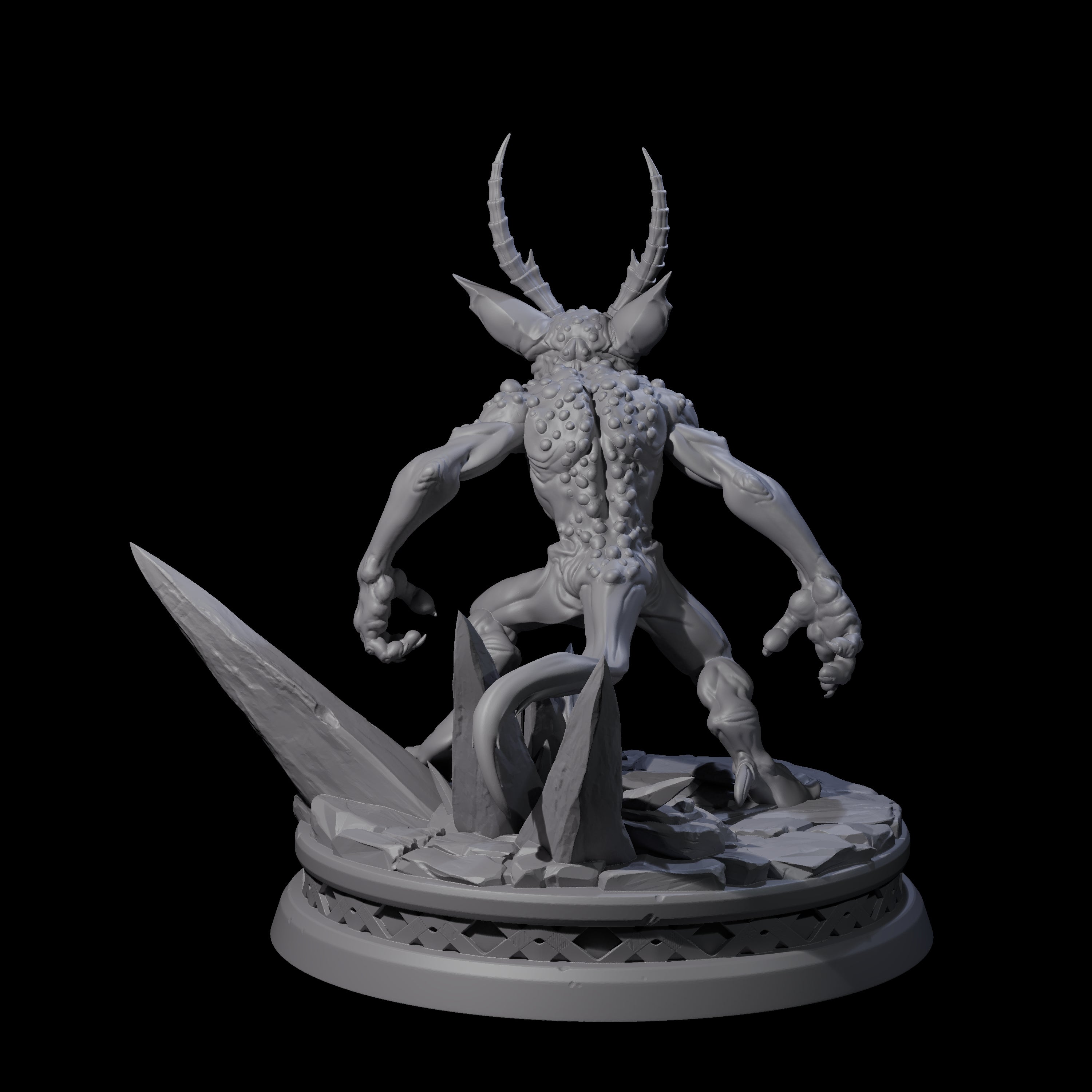 Big Eyed Quasit A Miniature for Dungeons and Dragons, Pathfinder or other TTRPGs