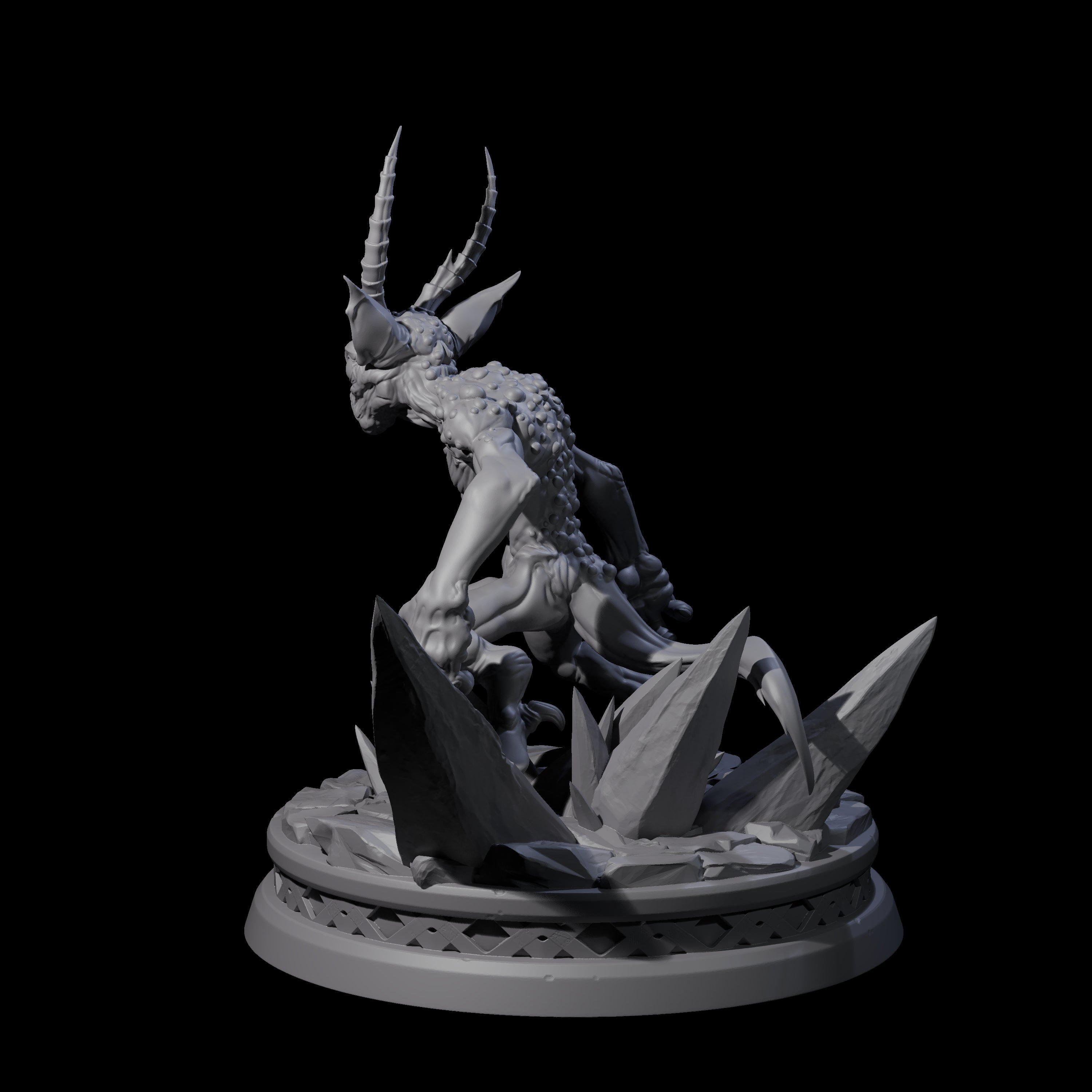 Big Eyed Quasit A Miniature for Dungeons and Dragons, Pathfinder or other TTRPGs