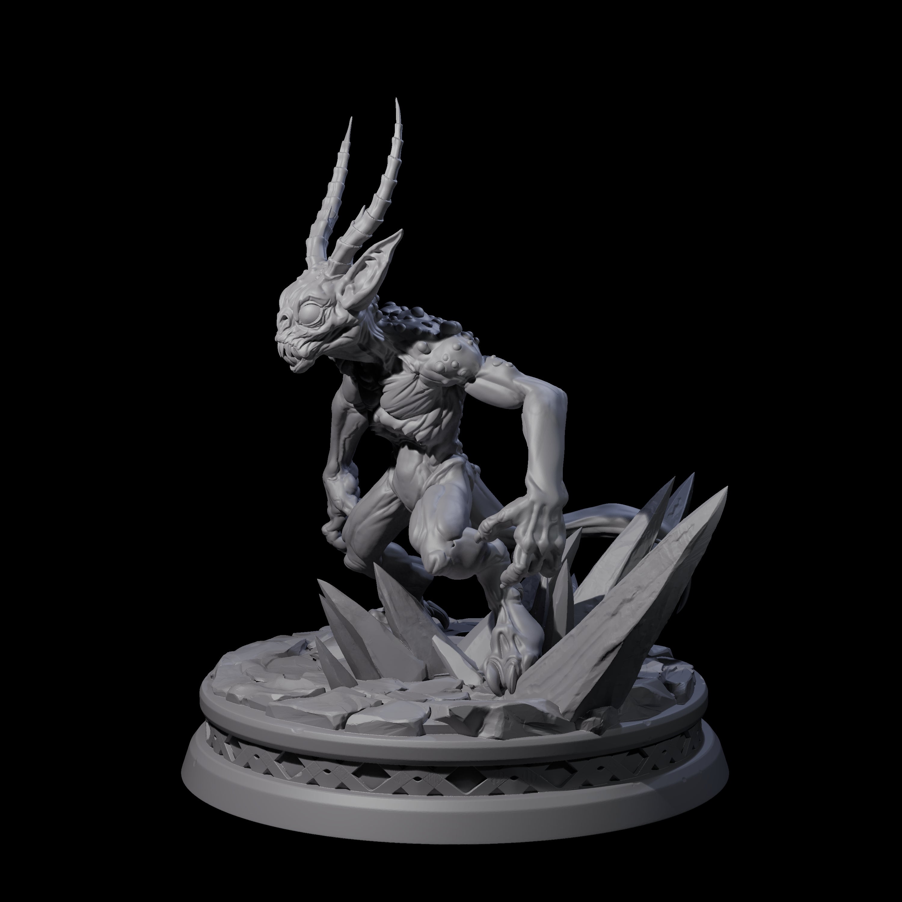 Big Eyed Quasit A Miniature for Dungeons and Dragons, Pathfinder or other TTRPGs