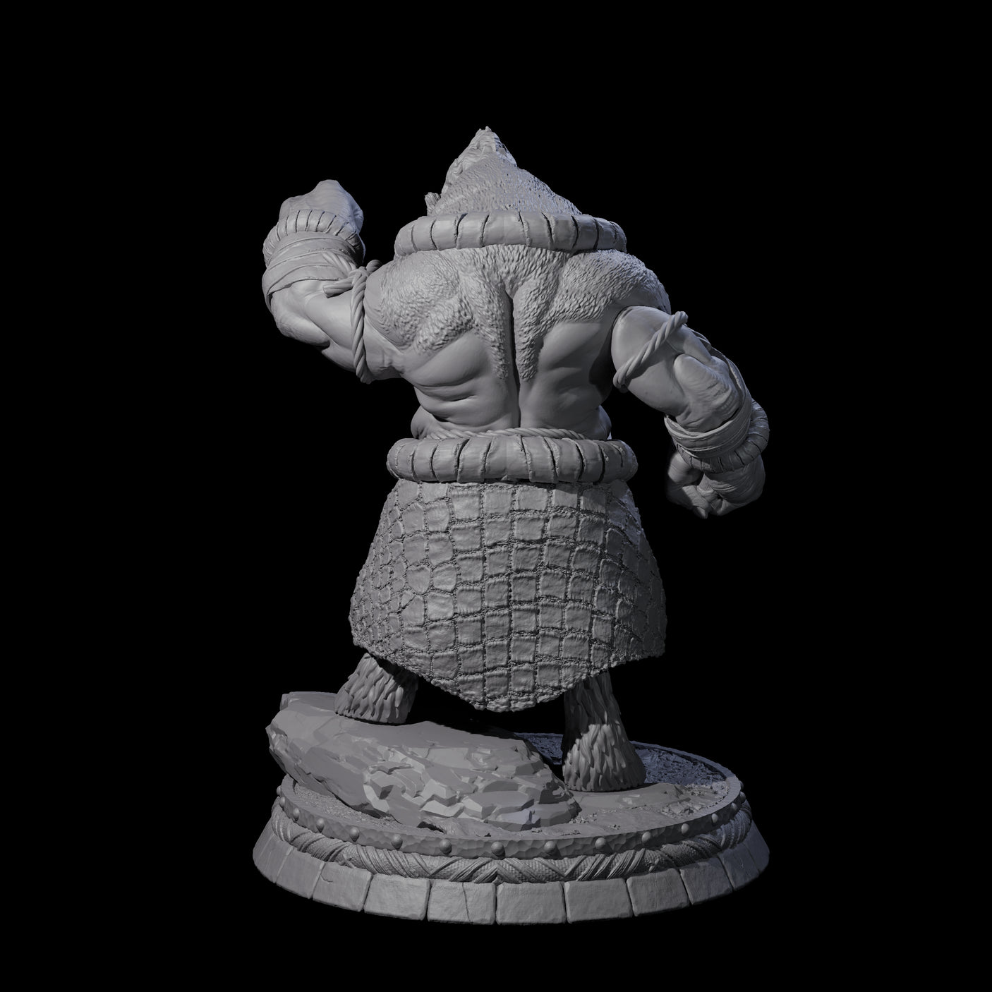 Blackthorn Wereboar C Miniature for Dungeons and Dragons, Pathfinder or other TTRPGs