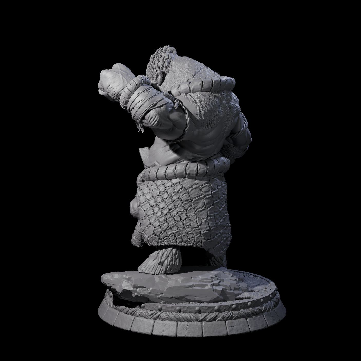 Blackthorn Wereboar C Miniature for Dungeons and Dragons, Pathfinder or other TTRPGs