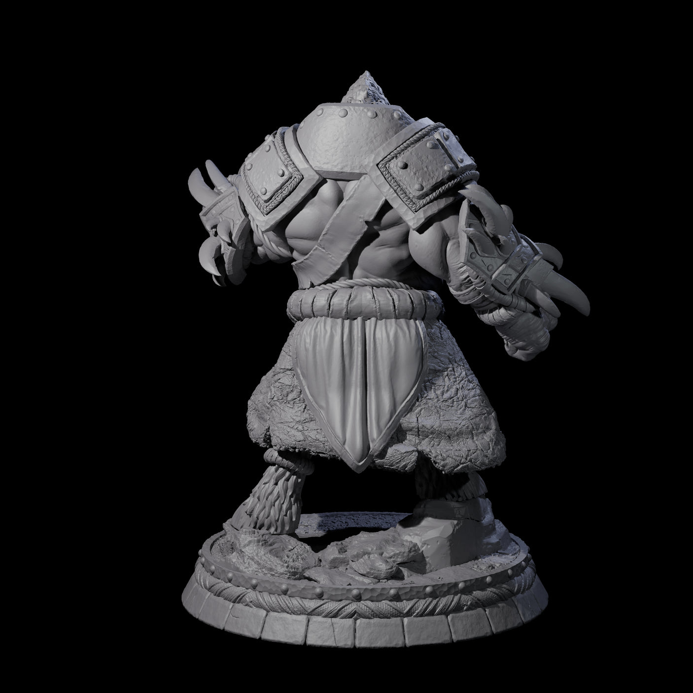 Blackthorn Wereboar D Miniature for Dungeons and Dragons, Pathfinder or other TTRPGs