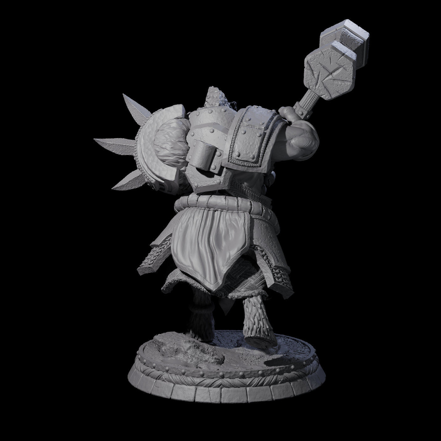 Blackthorn Wereboar F Miniature for Dungeons and Dragons, Pathfinder or other TTRPGs