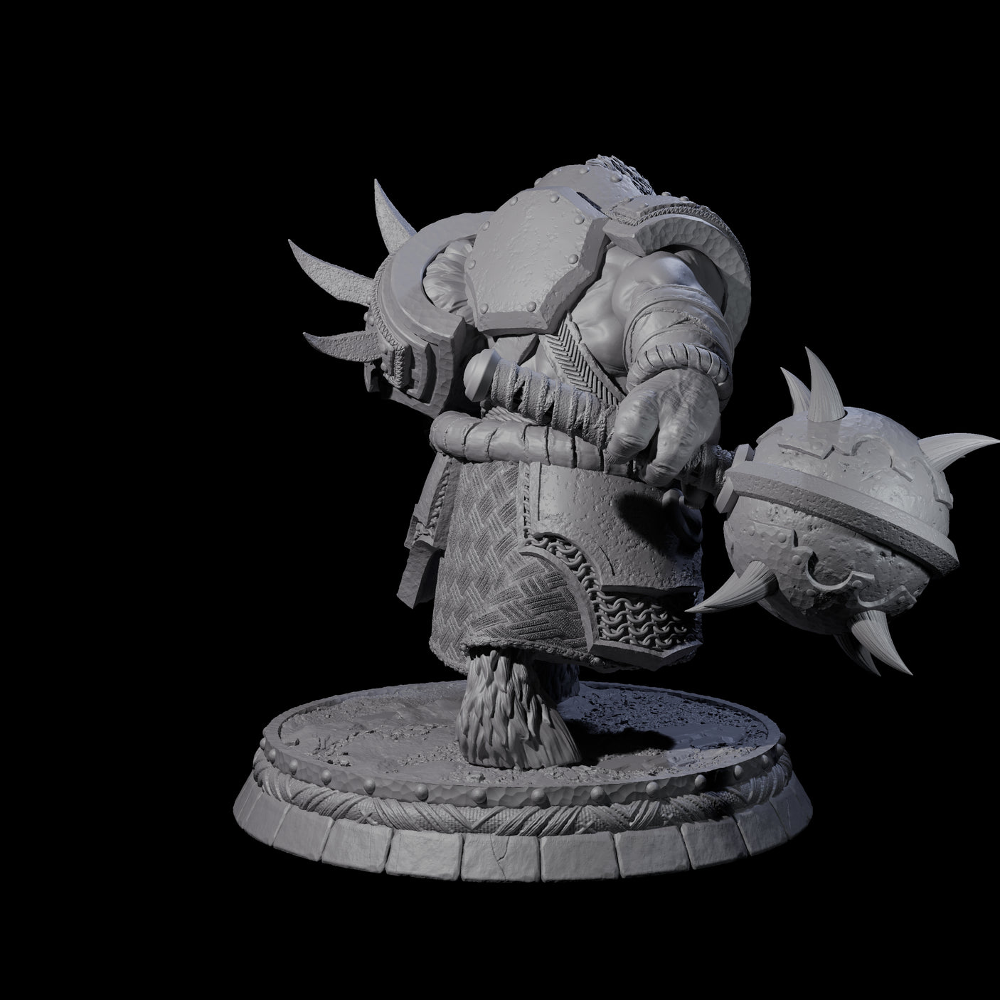 Blackthorn Wereboar N Miniature for Dungeons and Dragons, Pathfinder or other TTRPGs