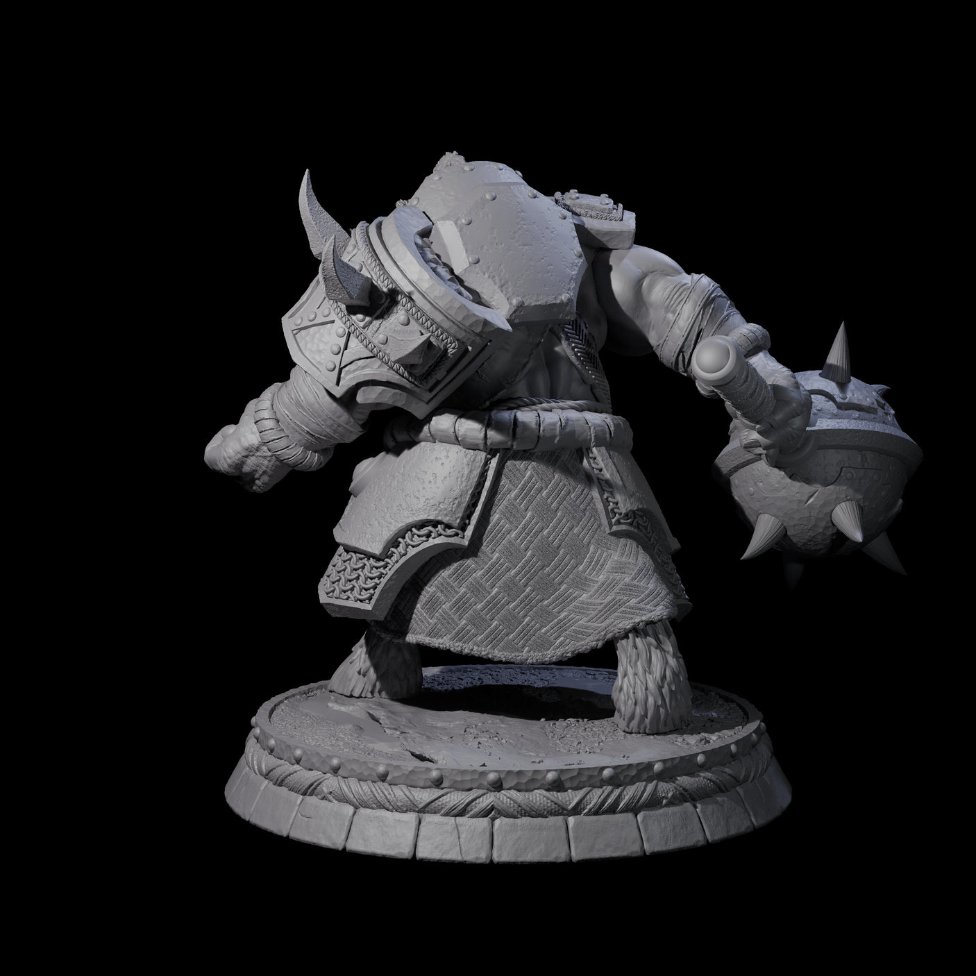 Blackthorn Wereboar N Miniature for Dungeons and Dragons, Pathfinder or other TTRPGs