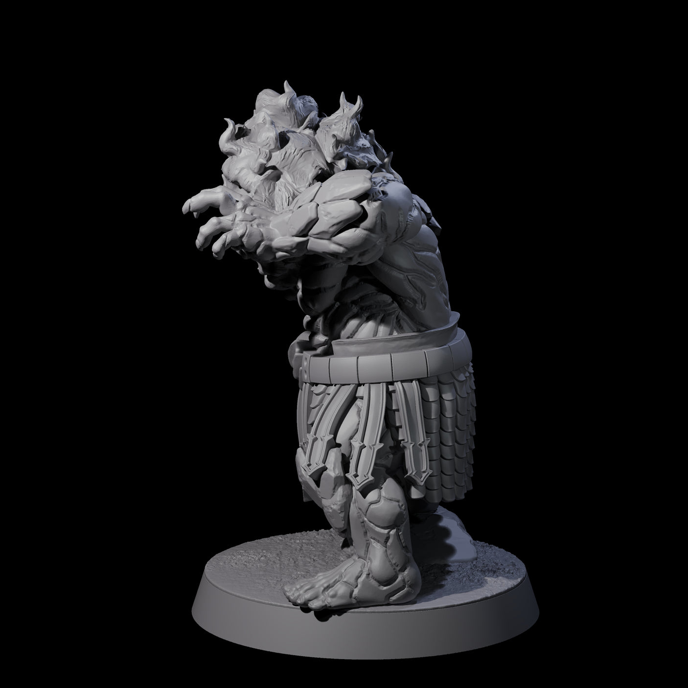 Blazing Dwarf Elder B Miniature for Dungeons and Dragons, Pathfinder or other TTRPGs