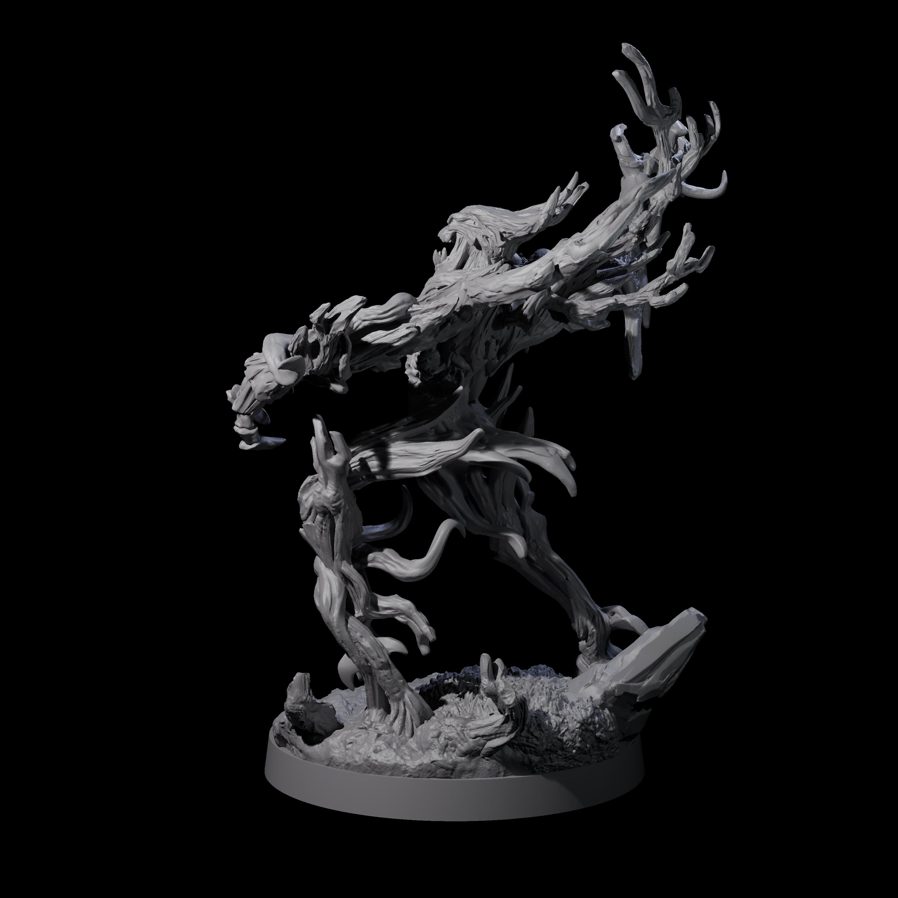 Blighted Treant Stalker B Miniature for Dungeons and Dragons, Pathfinder or other TTRPGs