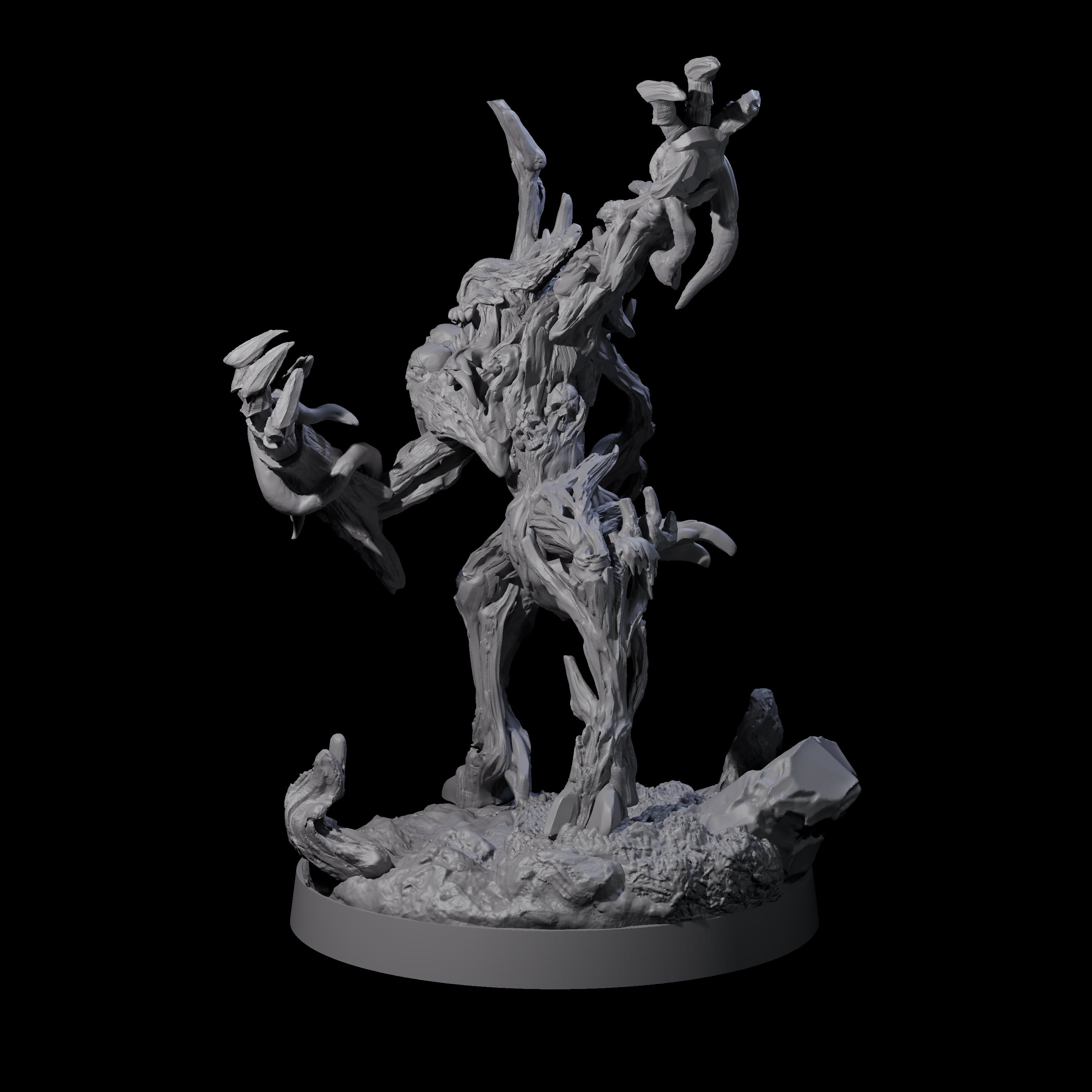 Blighted Treant Stalker C Miniature for Dungeons and Dragons, Pathfinder or other TTRPGs