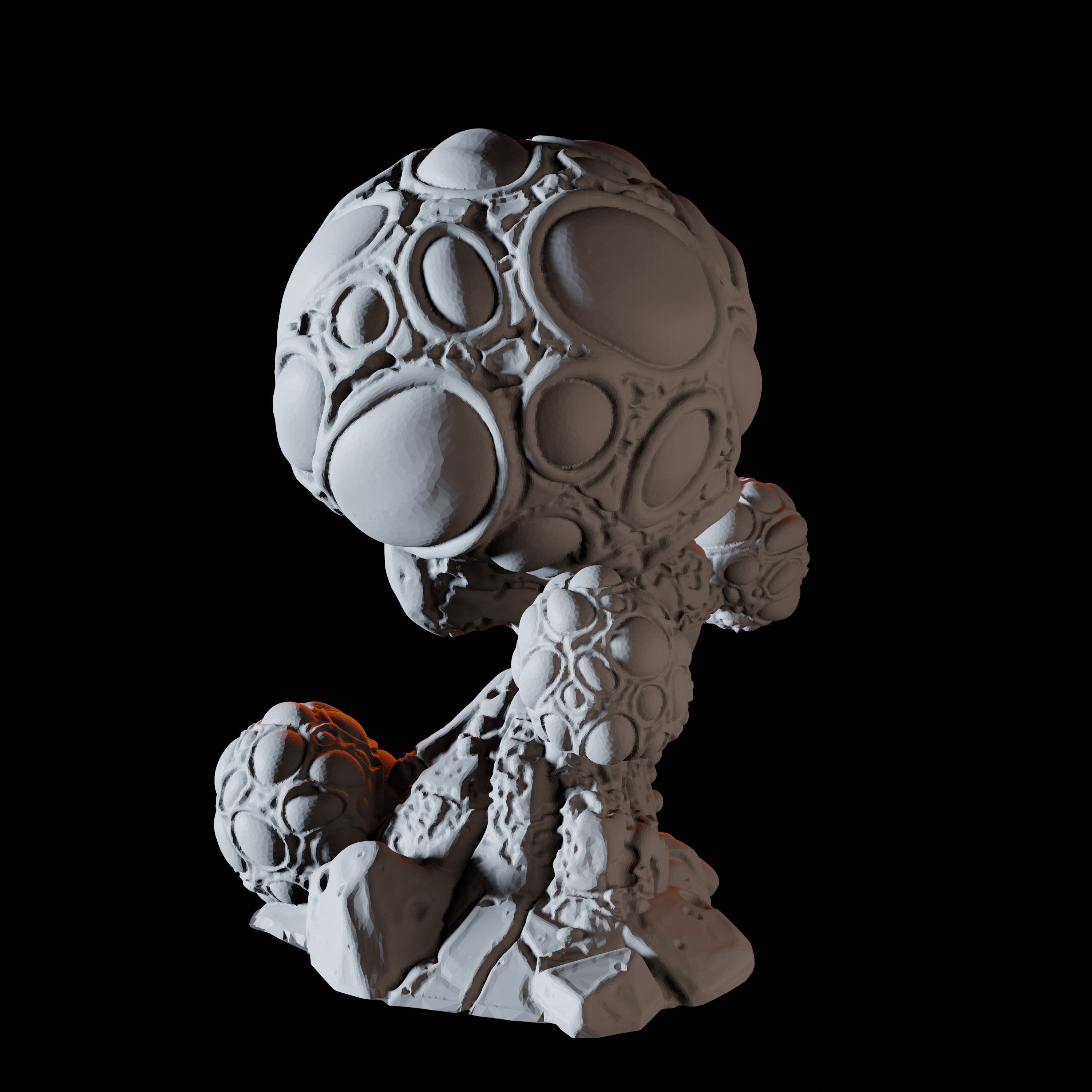 Blister Mushroom Miniature for Dungeons and Dragons, Pathfinder or other TTRPGs