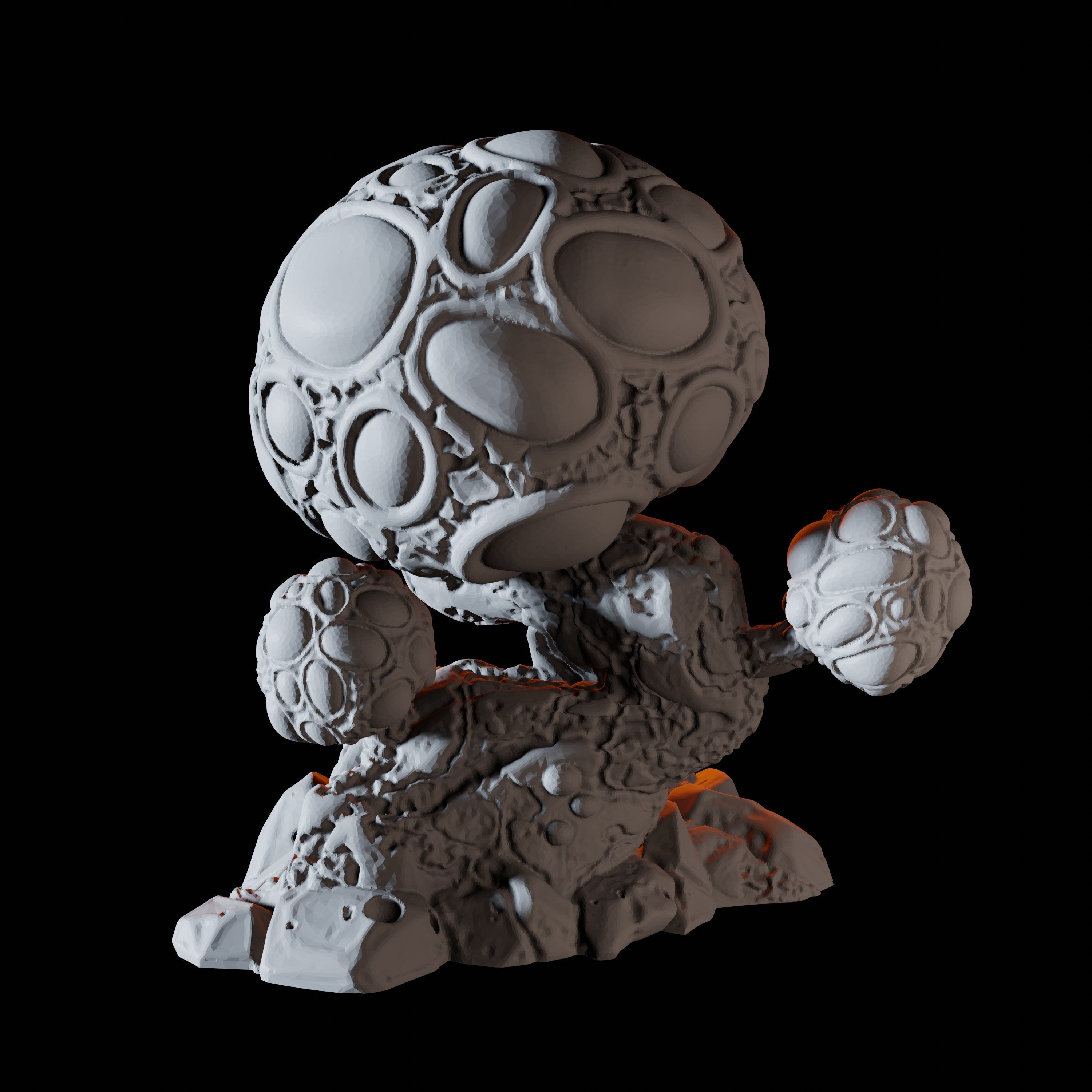 Blister Mushroom Miniature for Dungeons and Dragons, Pathfinder or other TTRPGs