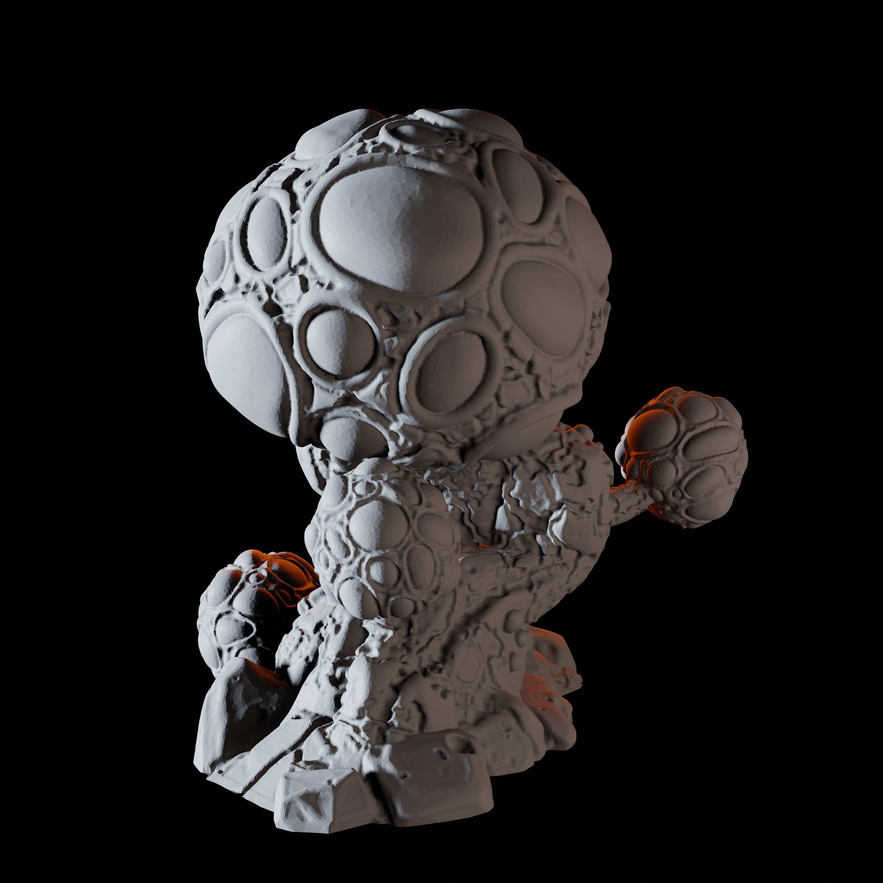 Blister Mushroom Miniature for Dungeons and Dragons, Pathfinder or other TTRPGs