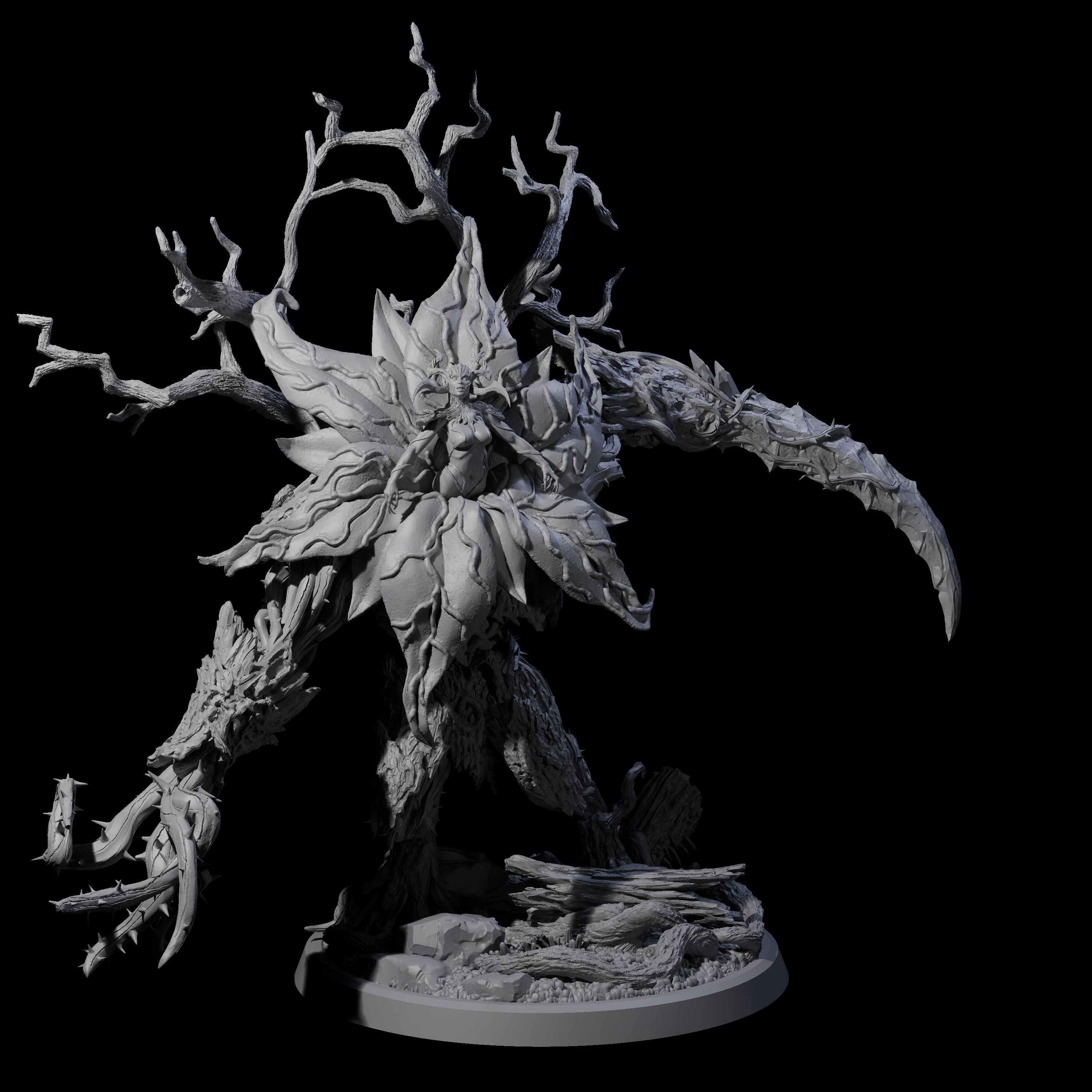 Blooming Bodythief Blossom A Miniature for Dungeons and Dragons, Pathfinder or other TTRPGs